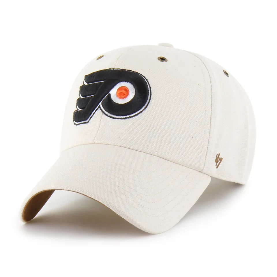 47-brand-clean-up-philadelphia-flyers-carhartt-cap-natural-osf image 1