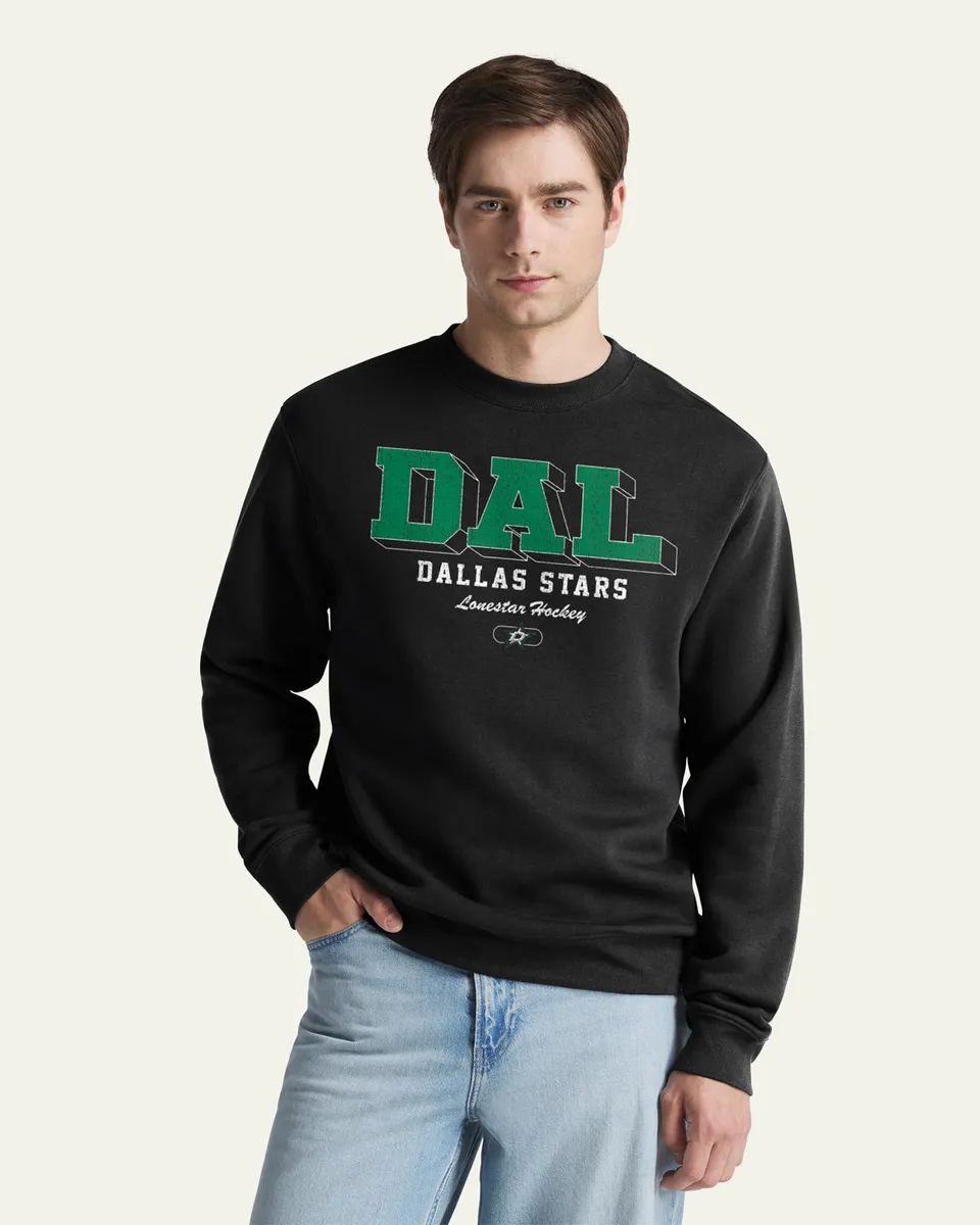 47-everyday-crew-dallas-stars-standing-tall-sweater-schwarz-s image 1