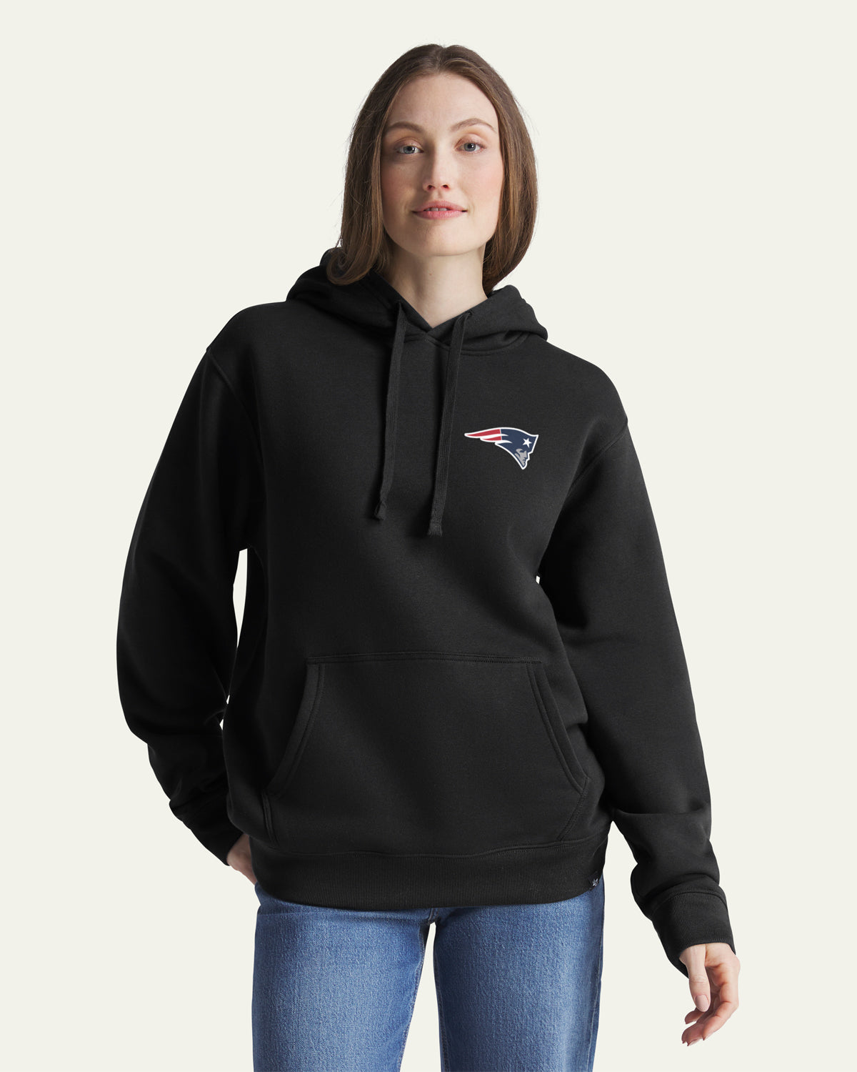 47-brand-patriots-game-mark-herren-hoodie-schwarz image 4