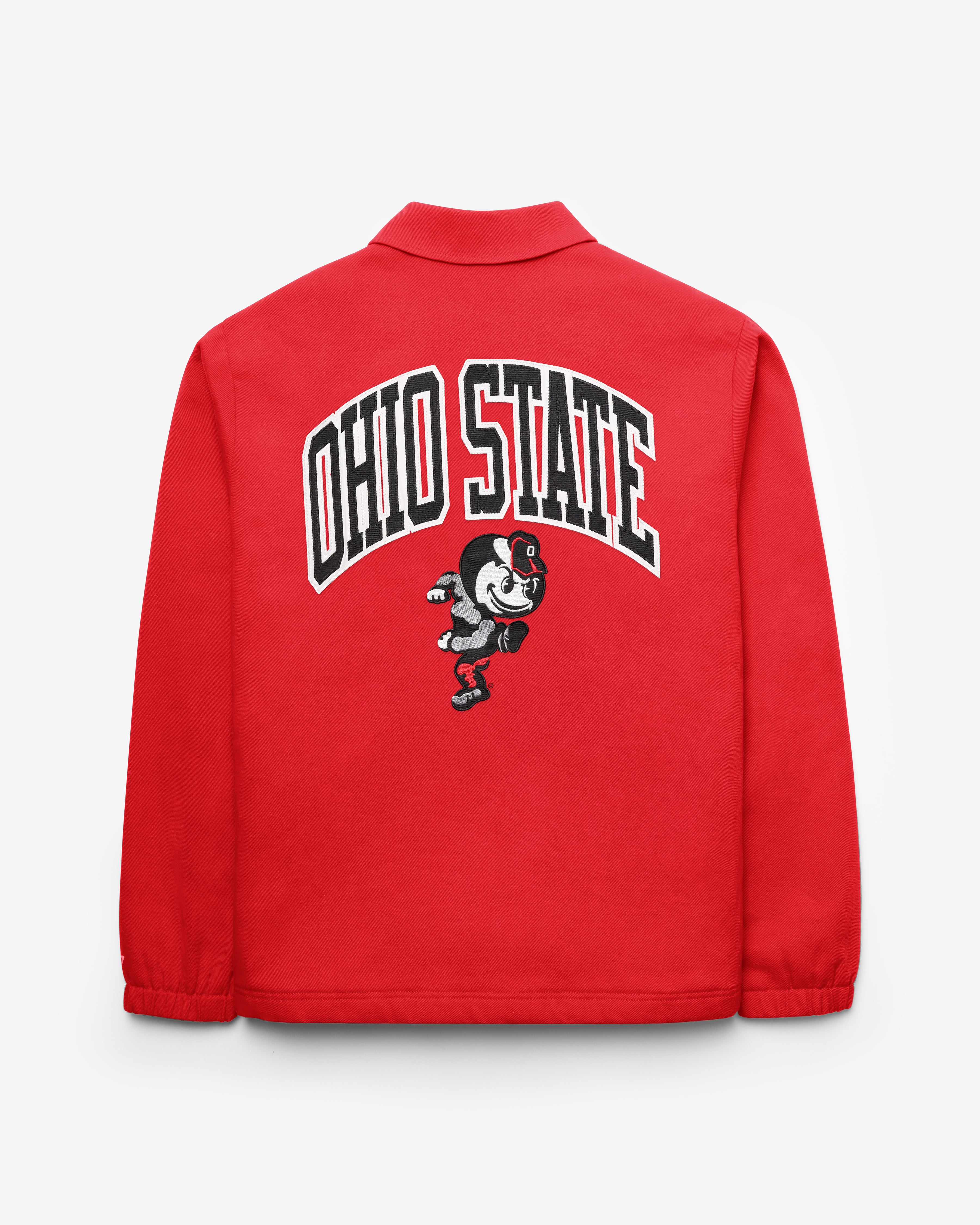 47-brand-ohio-state-vintage-retread-coaches-jacke-rot image 2