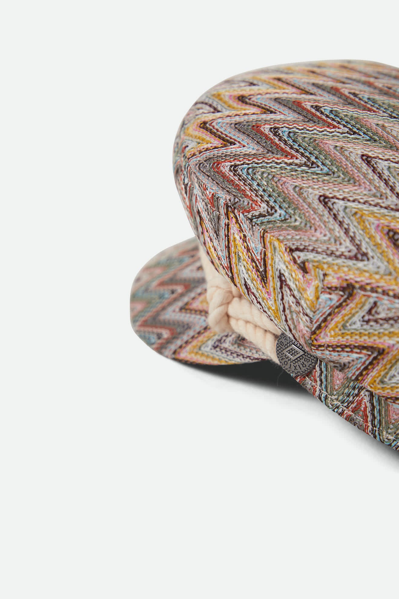 brixton-fiddler-fisherman-cap-multi-zigzag-kordel image 4
