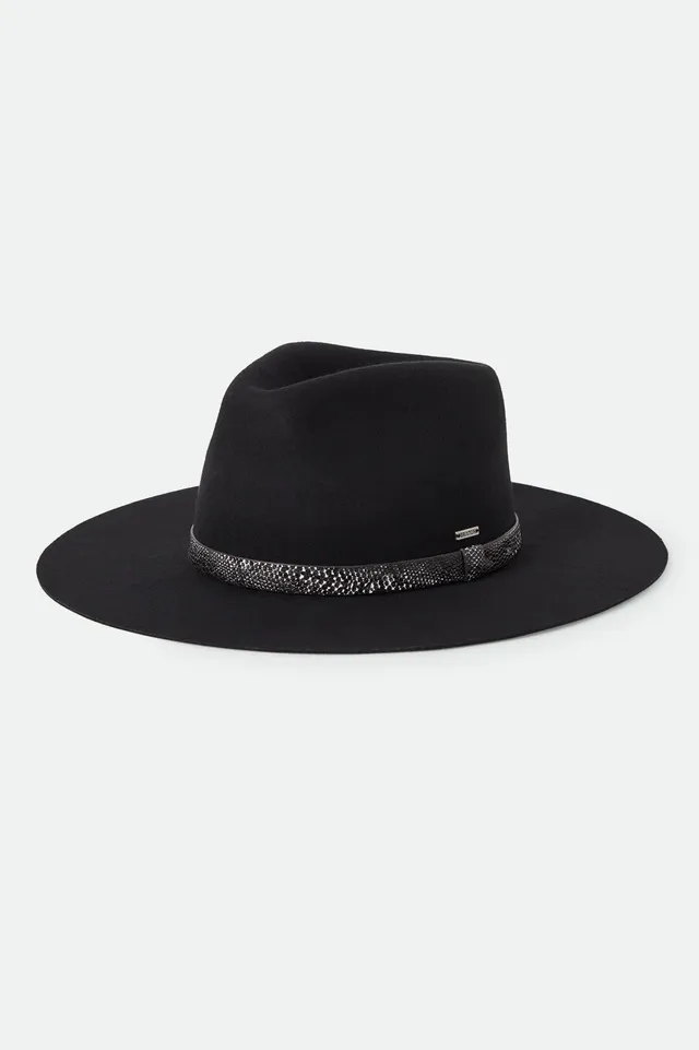 brixton-sonoran-cowboyhut-wollfilz-schwarz-schlangenband image 1