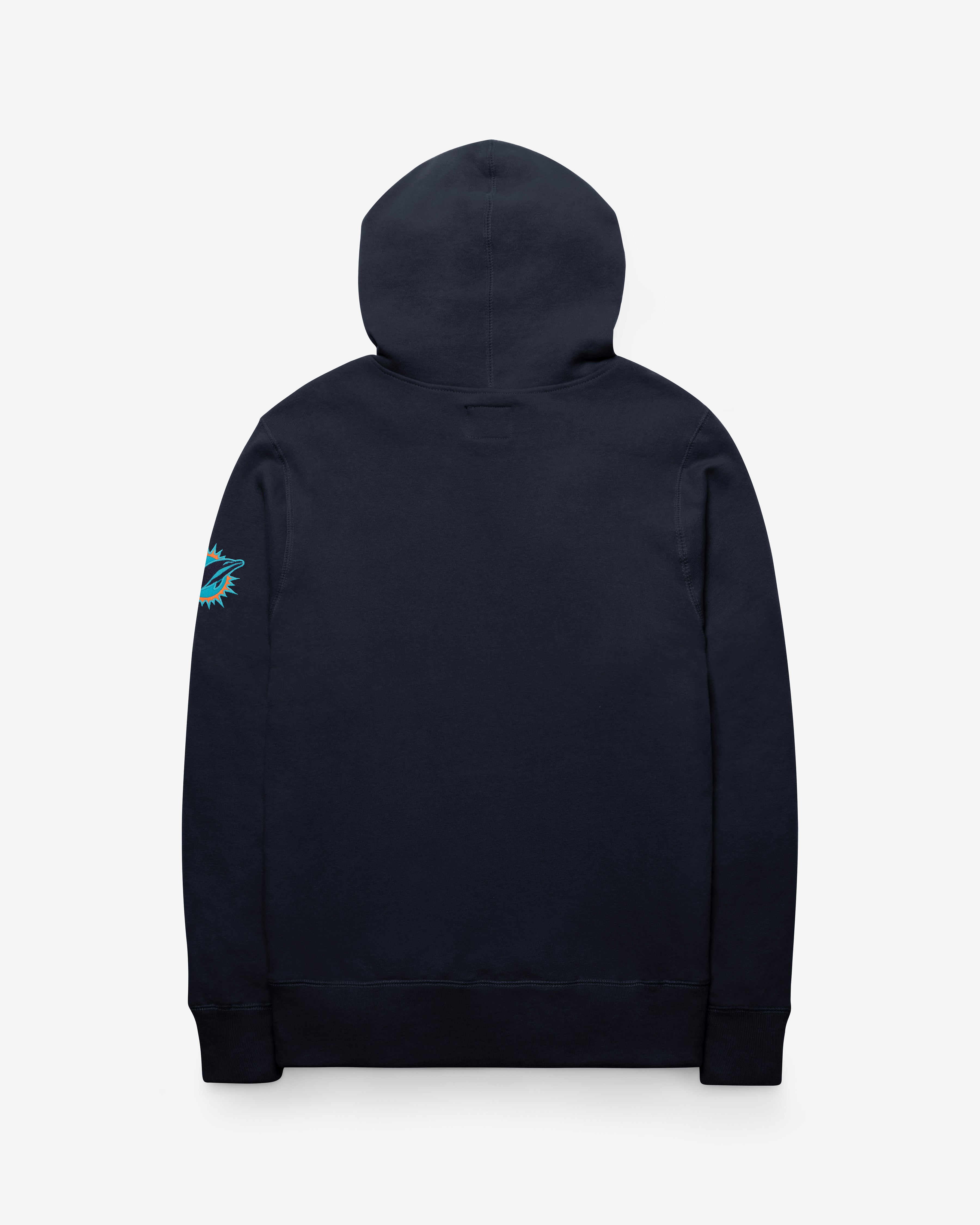 47-brand-miami-dolphins-gamebreak-hoodie-navy image 2