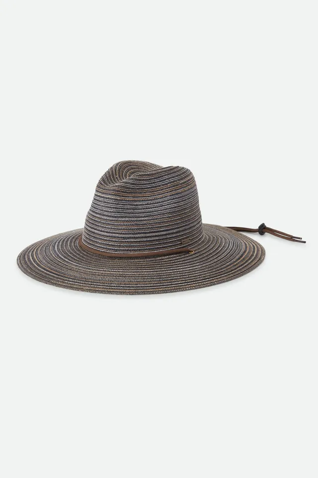 brixton-mitch-packable-strohhut-braun-papierstroh image 1