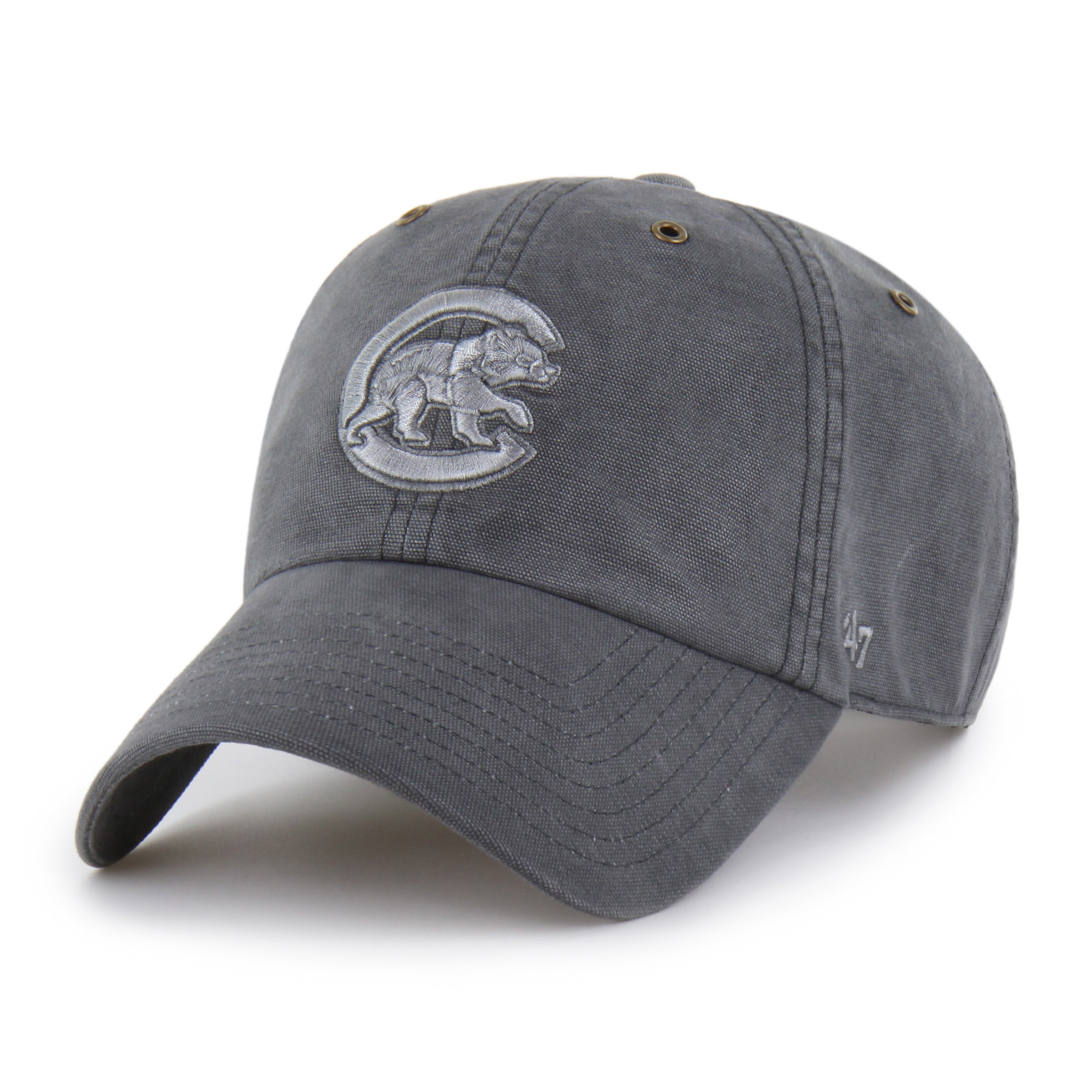 47-brand-chicago-cubs-clean-up-cap-carhartt-shadow-strapback image 4
