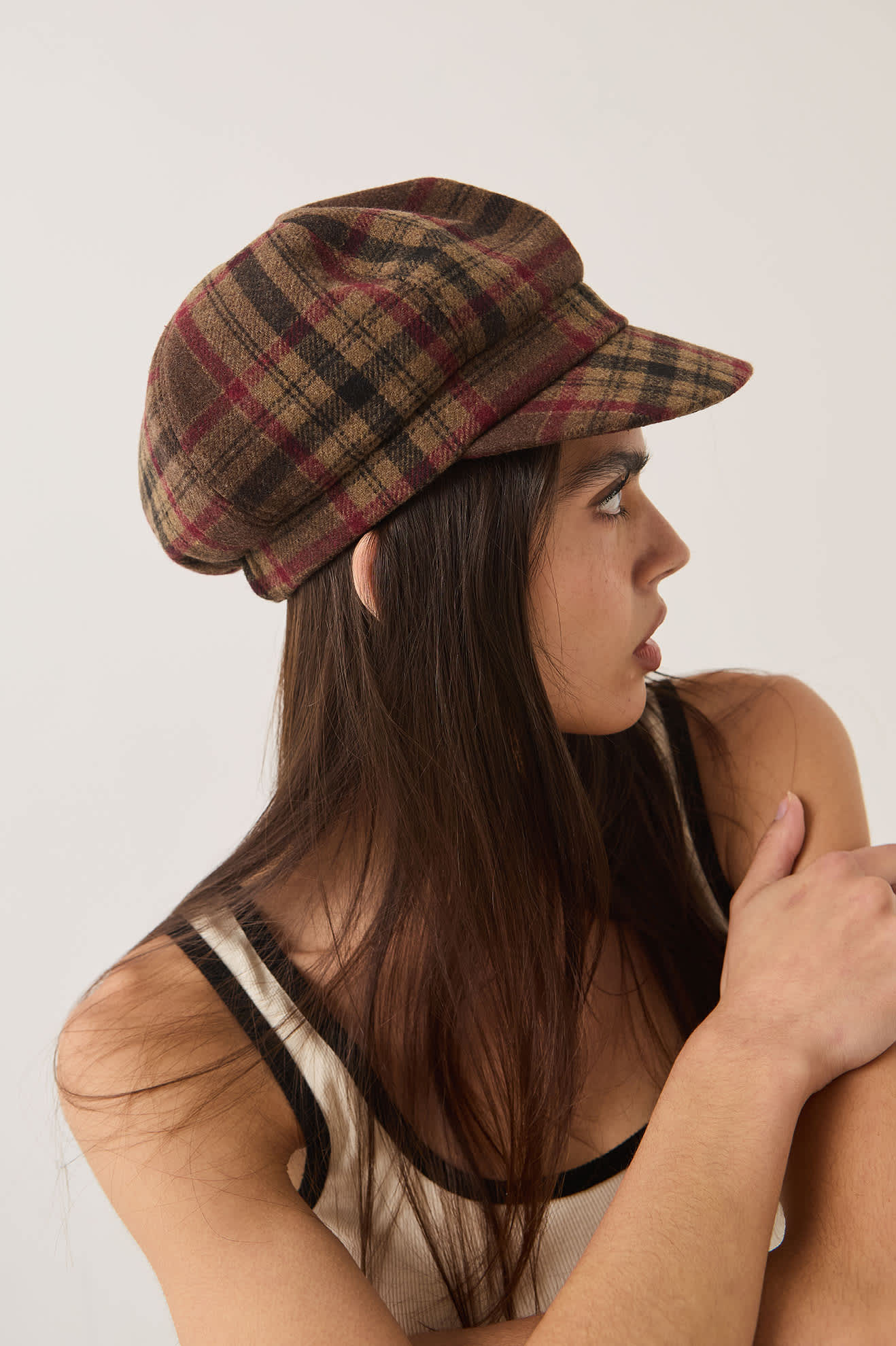 brixton-bailey-cap-sand-red-brown-baumwolle-m-l image 4