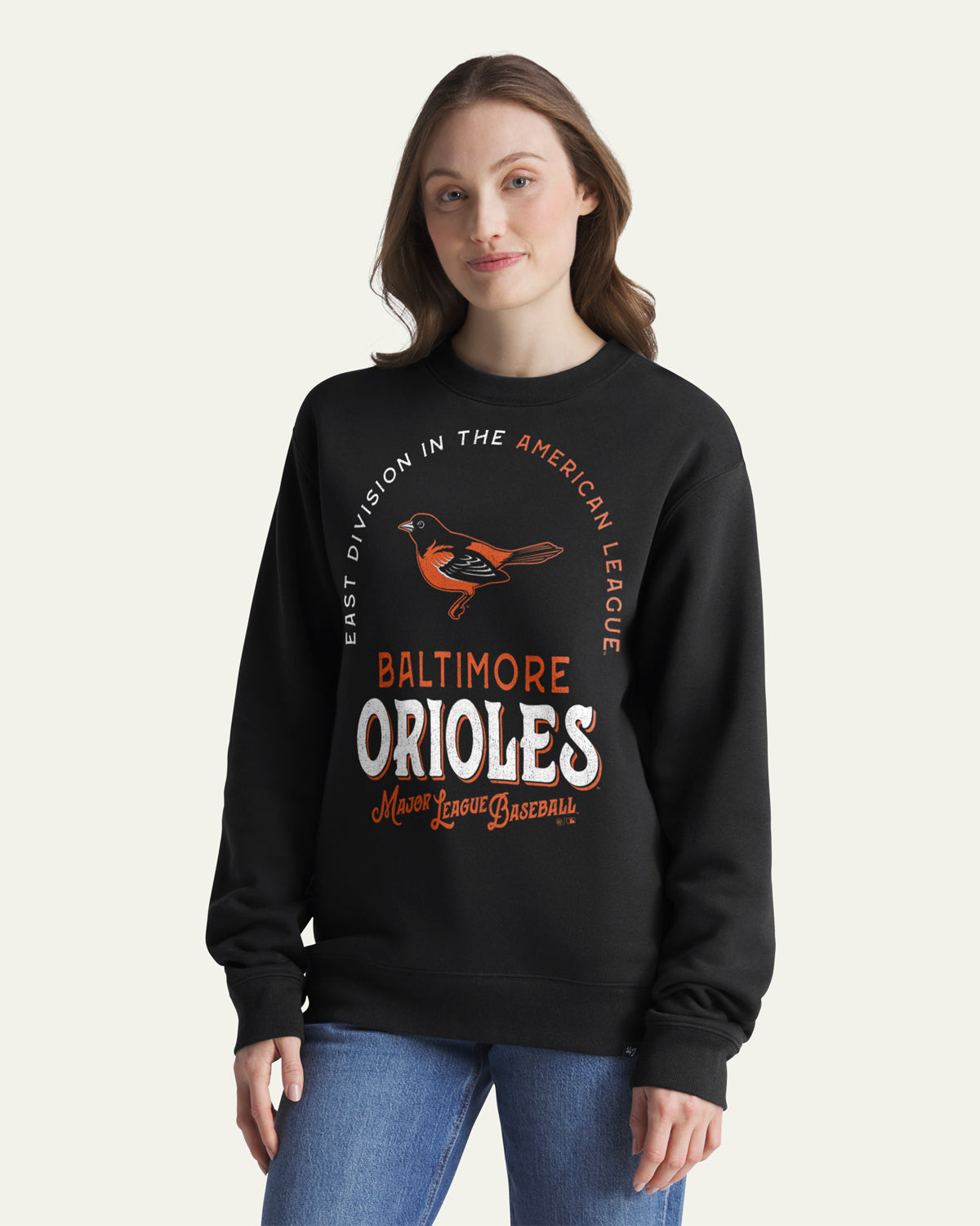 47-everyday-crew-baltimore-orioles-sweatshirt-schwarz image 3