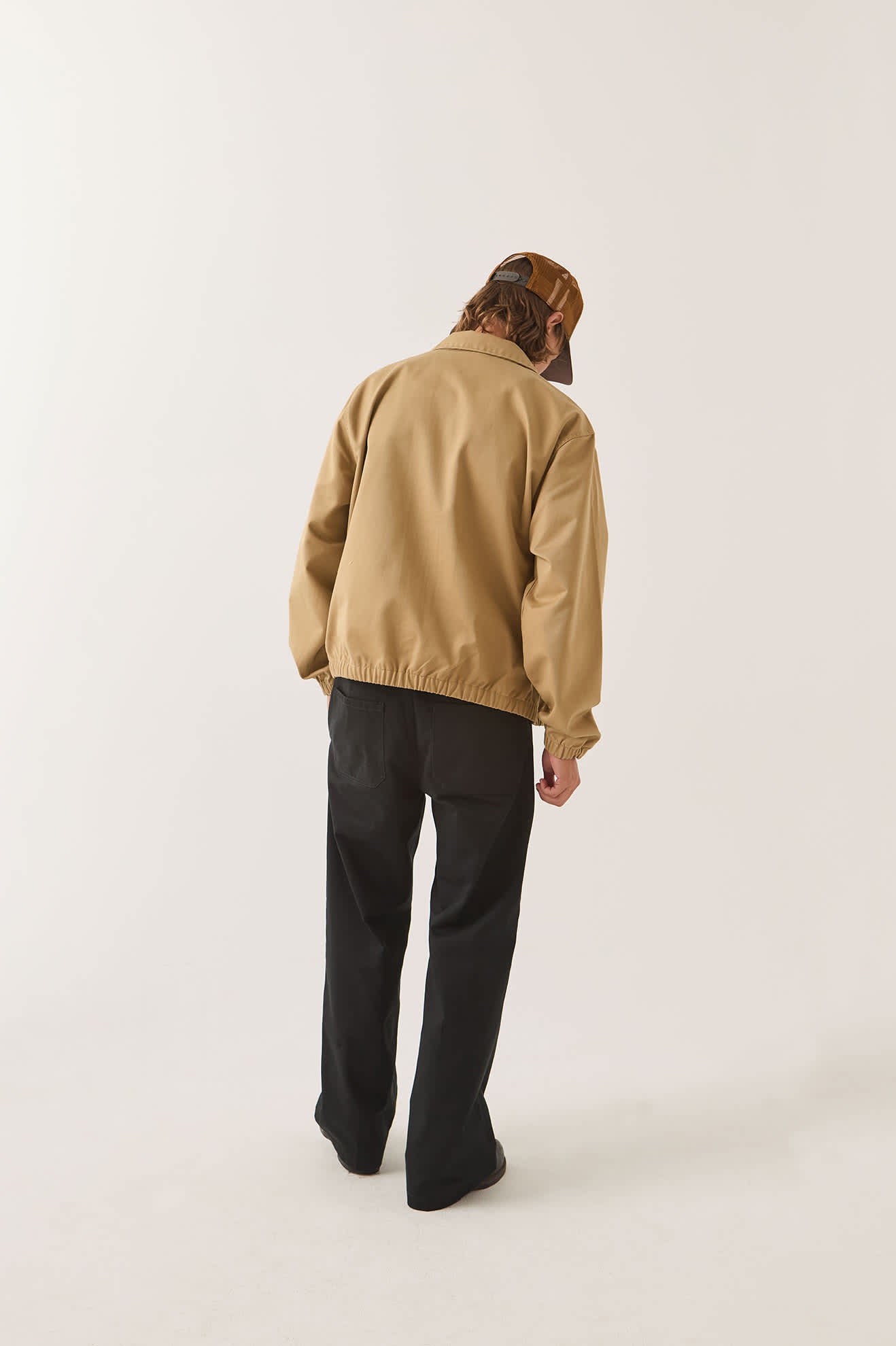brixton-trademark-garage-zip-jacke-british-khaki image 4