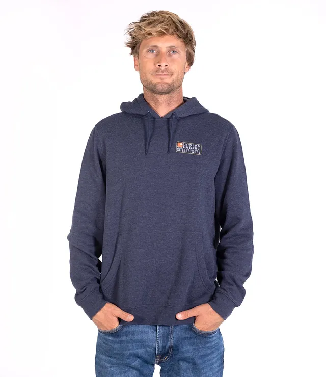 hurley-m-peeler-summer-pullover-hoodie-knochenfarben-m-fleece image 1