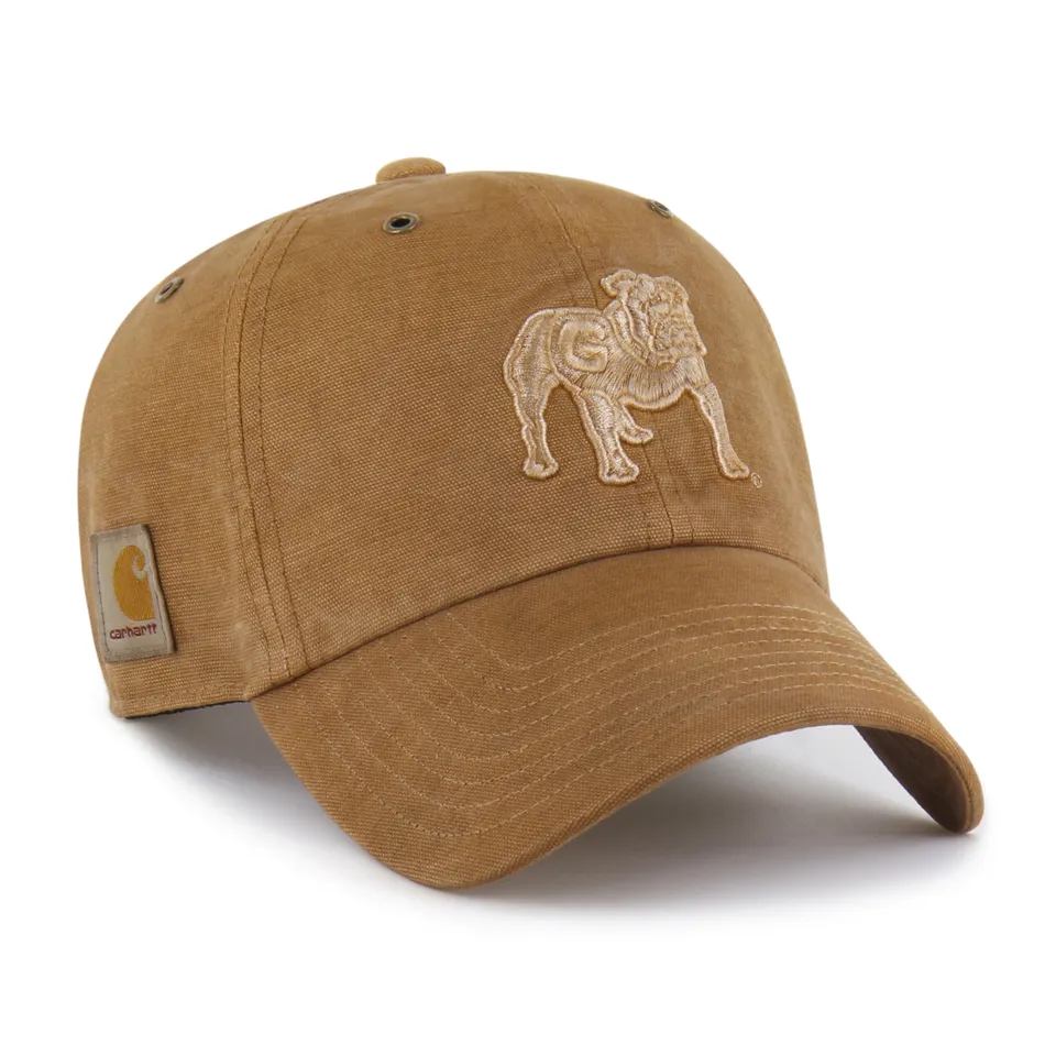 47-brand-clean-up-georgia-bulldogs-carhartt-cap-braun-osf image 1
