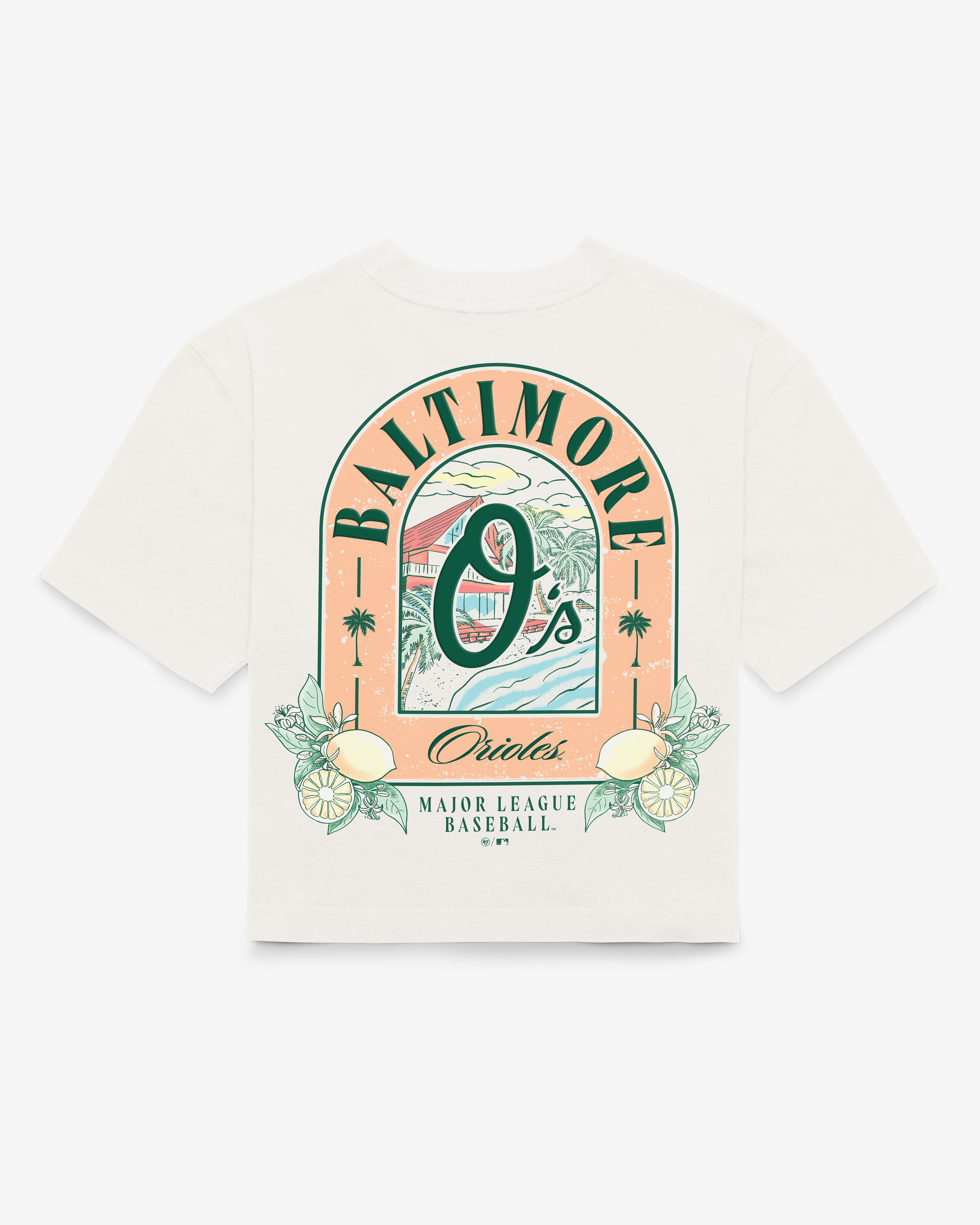 47-reed-city-baltimore-orioles-damen-t-shirt-sandstone-crop image 3