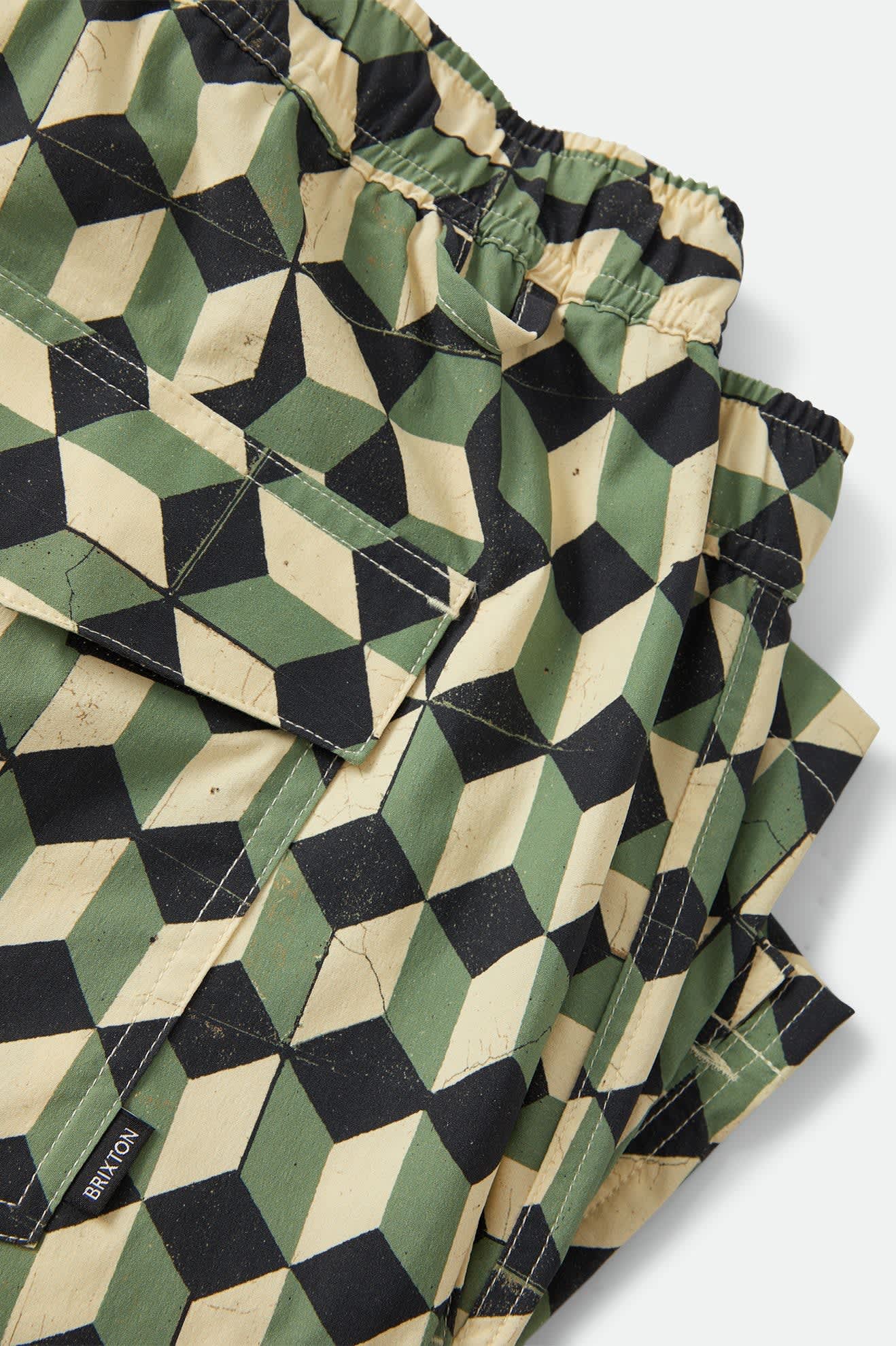brixton-burger-she-wrote-hybrid-short-black-green-tile image 6