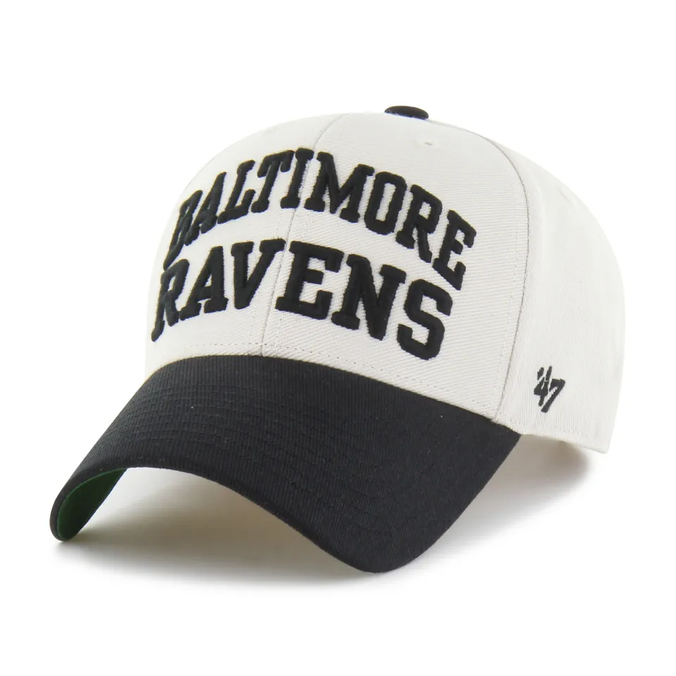 47-brand-mvp-baltimore-ravens-broke-line-cap-herren-bone-klett image 1