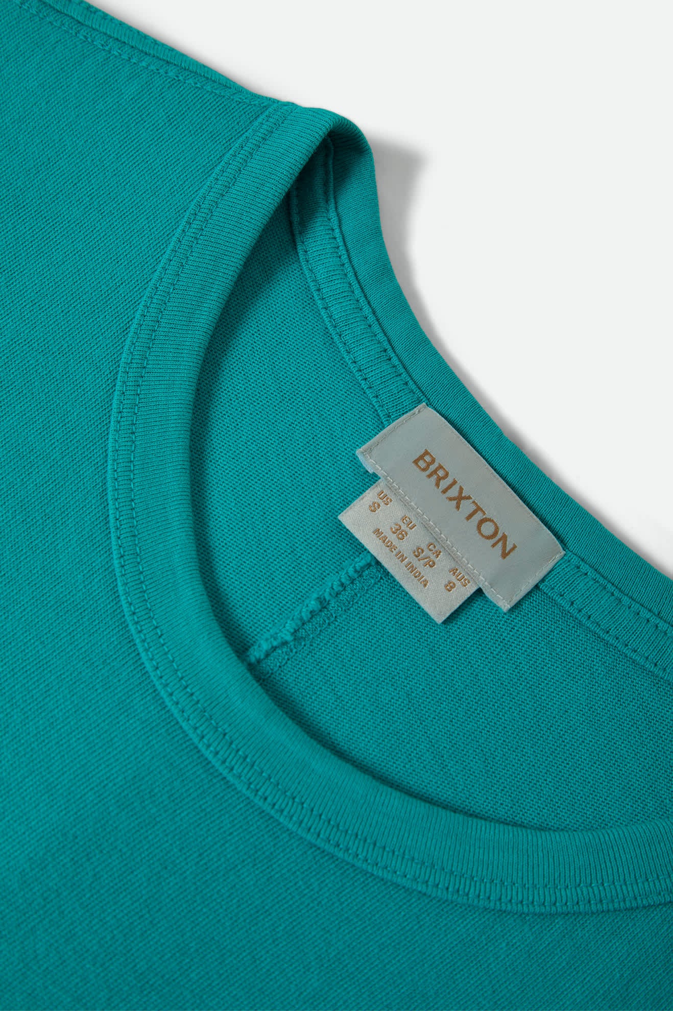 brixton-carefree-muscle-tank-retro-green-bio-baumwolle image 8