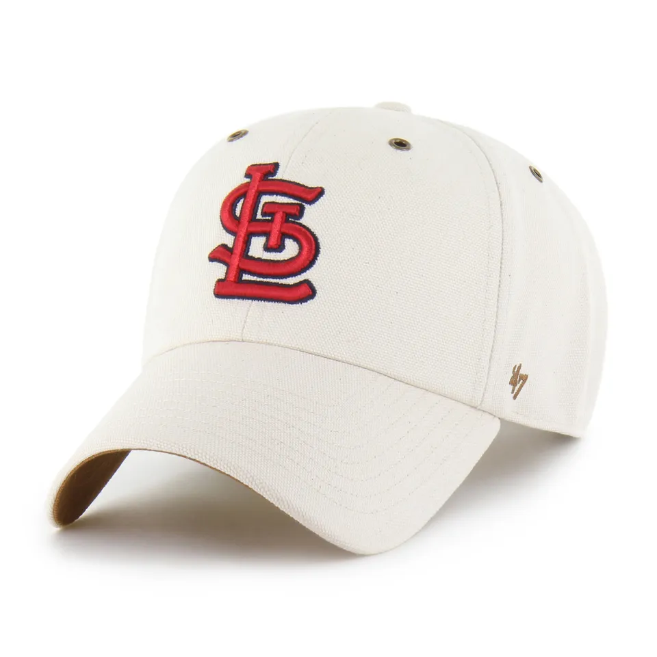 47-brand-47-clean-up-st-louis-cardinals-cap-natural-dad-hat image 1