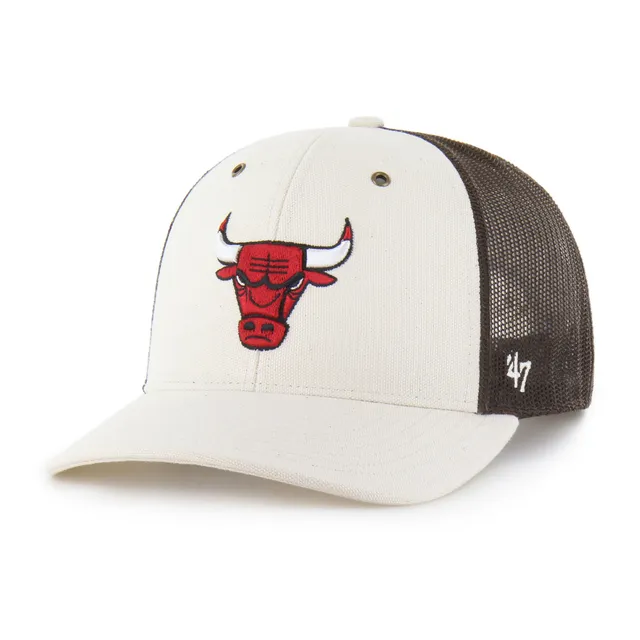 47-trucker-chicago-bulls-carhartt-undyed-cap-natural-osf image 1