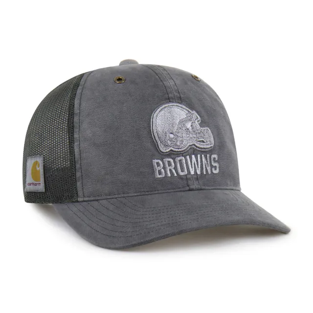 47-trucker-cleveland-browns-carhartt-cap-schwarz-snapback image 1