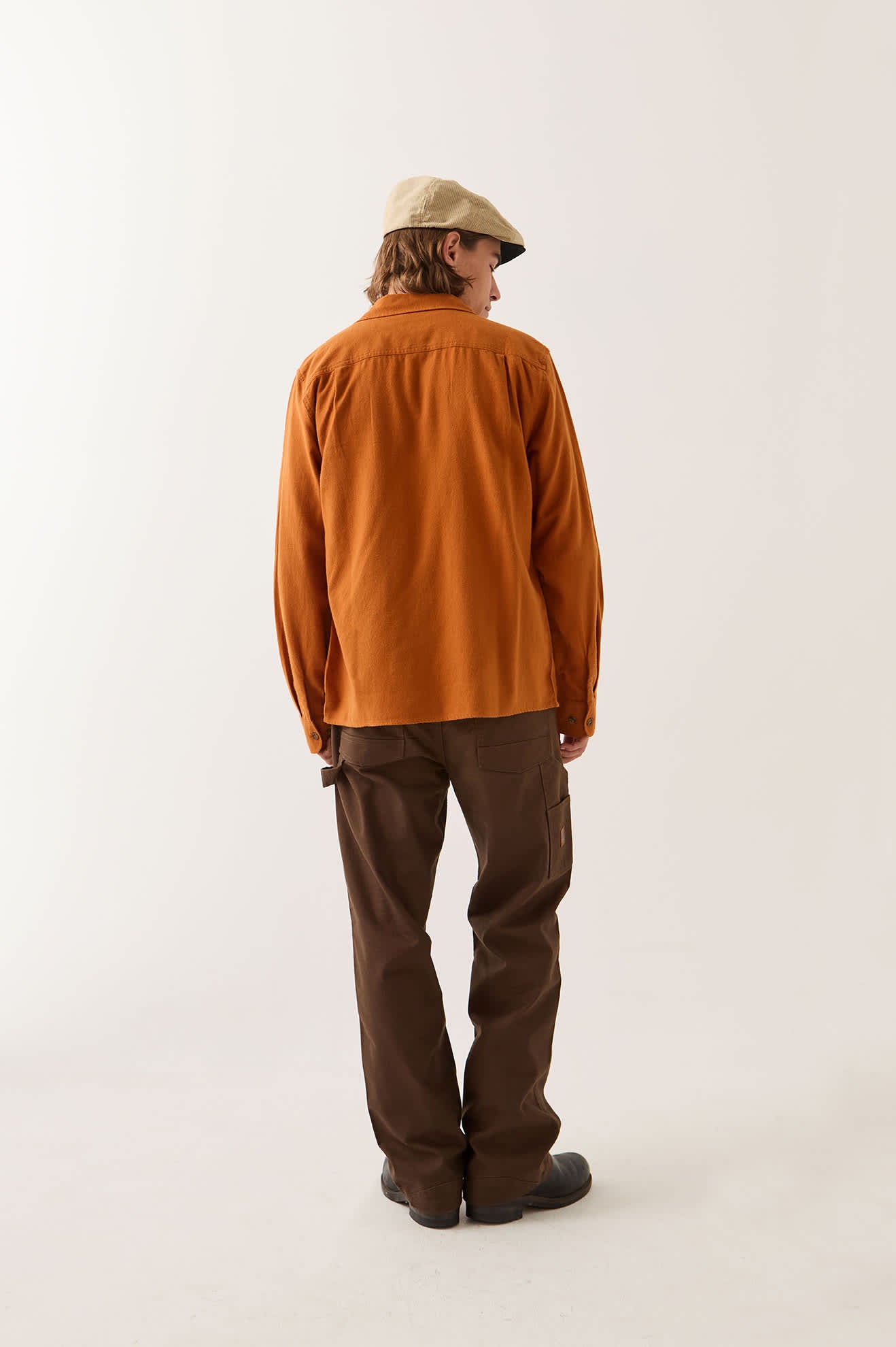 brixton-hasting-flanellhemd-caramel-baumwolle-leicht image 3