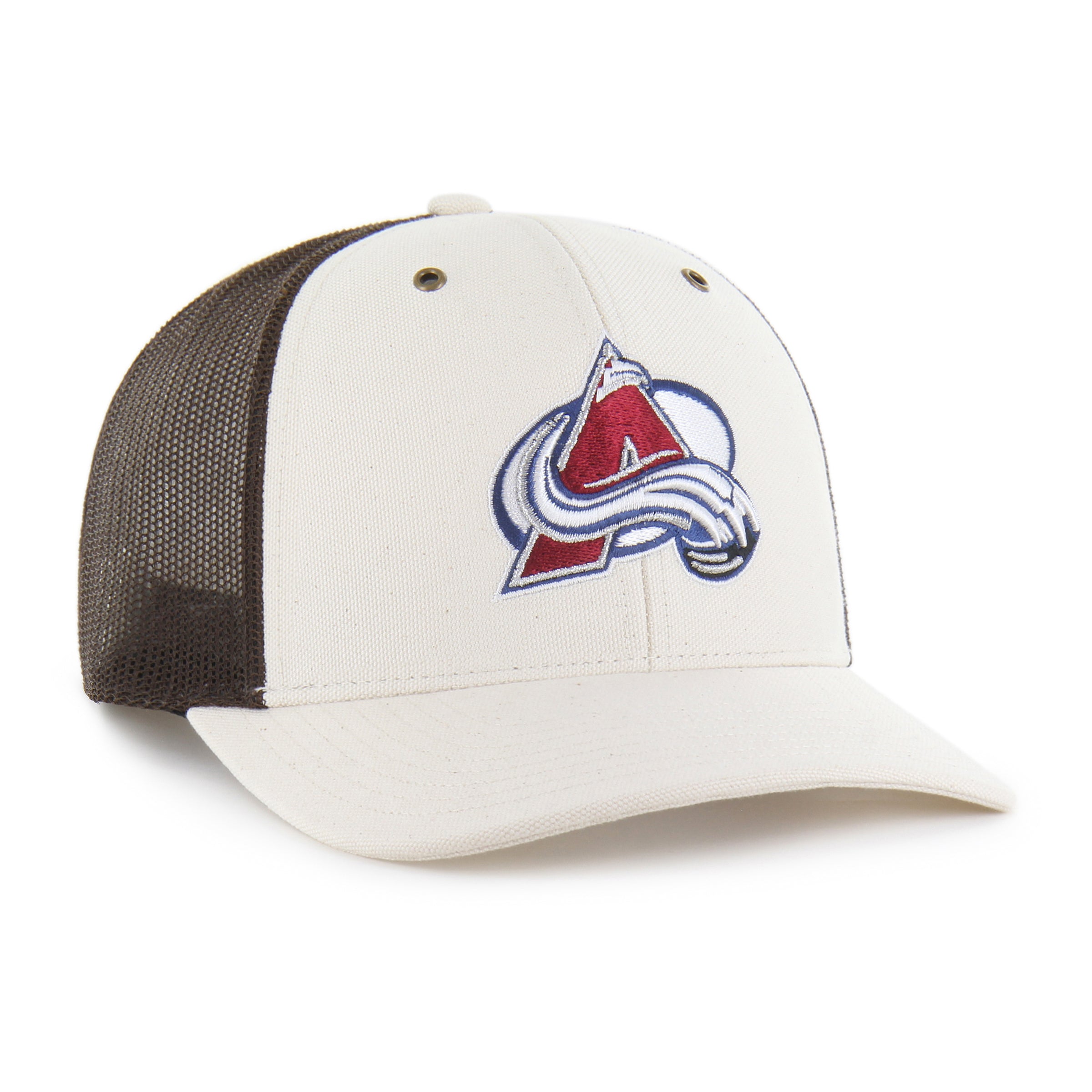 47-brand-avalanche-carhartt-undyed-trucker-cap-natural image 4