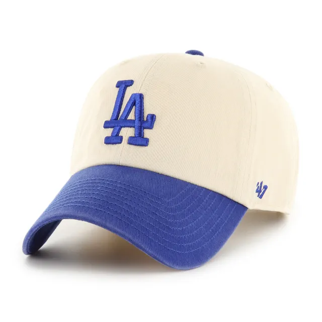 47-clean-up-los-angeles-dodgers-two-tone-cap-natural image 1