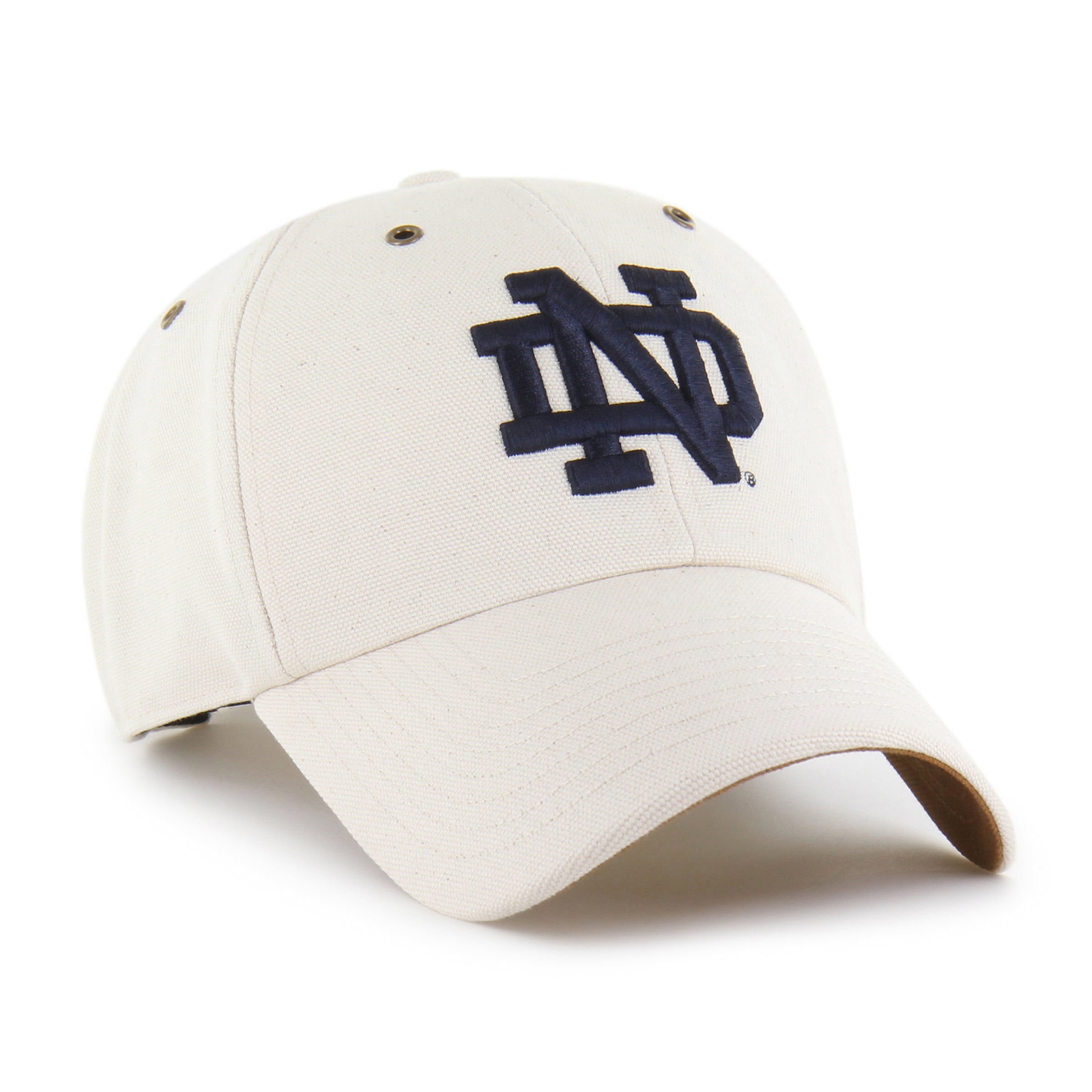 47-brand-47-clean-up-notre-dame-cap-natural-carhartt-duck image 4