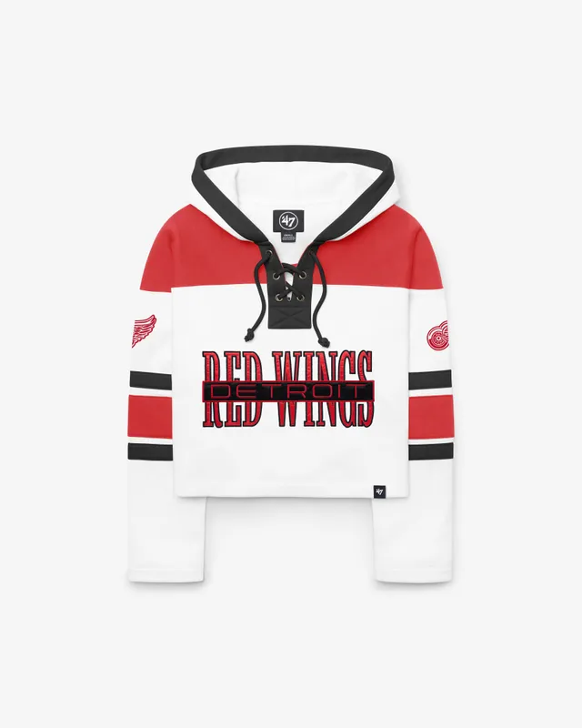 47-lacer-detroit-red-wings-hoodie-white-wash-fleece image 1