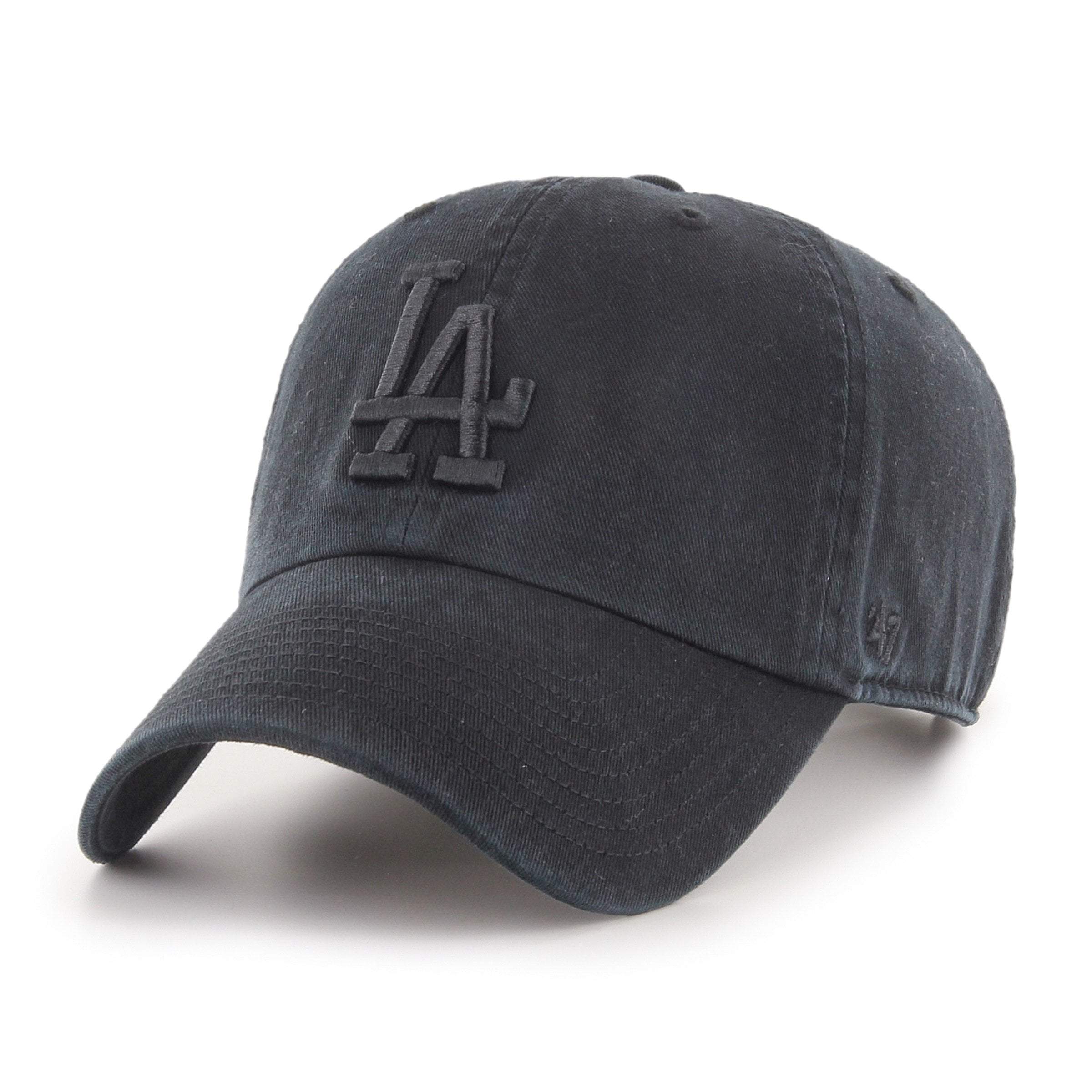 47-clean-up-la-dodgers-cap-black-verstellbar image 1