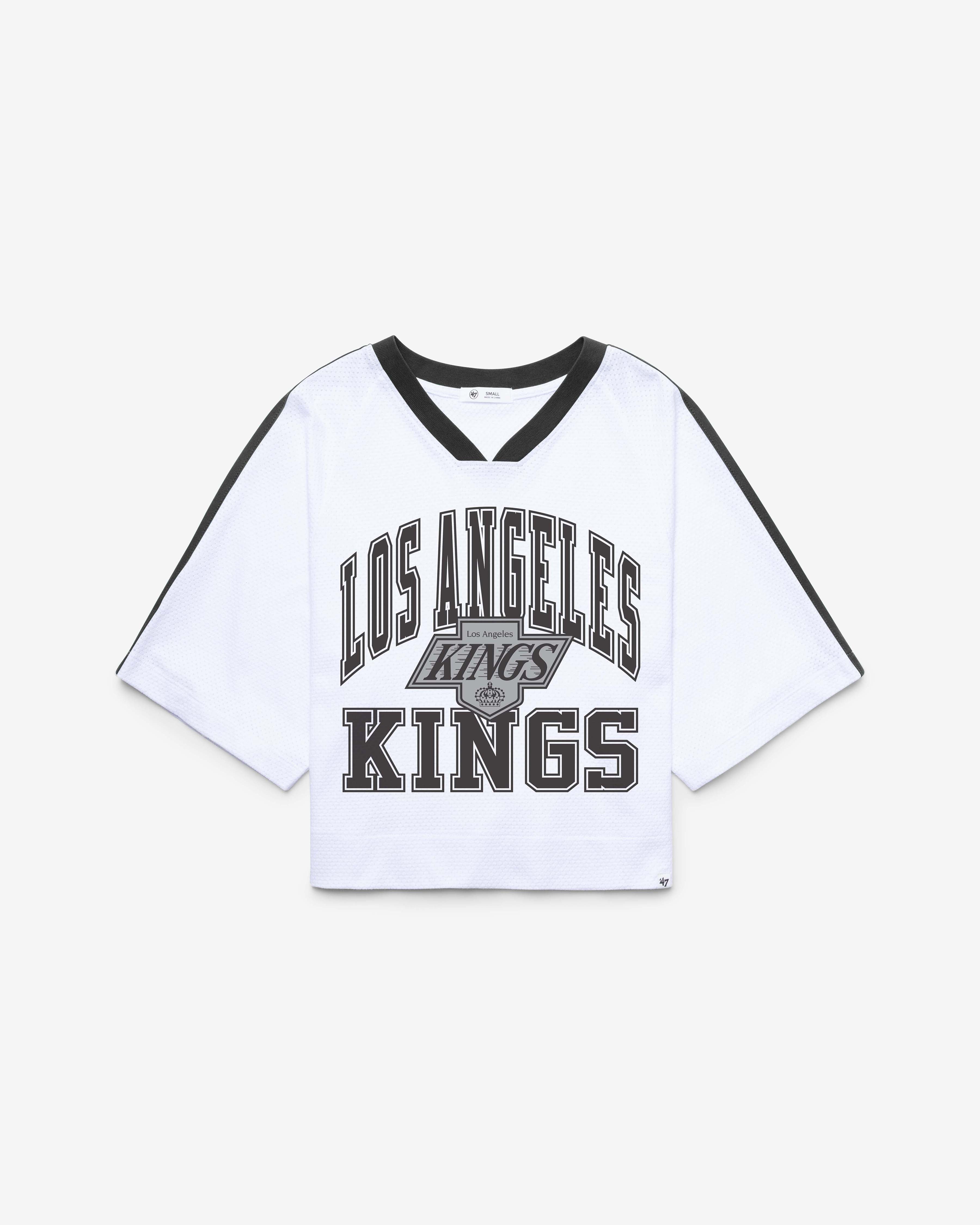 47-brand-los-angeles-kings-vintage-big-overarch-raglan-white-damen image 1