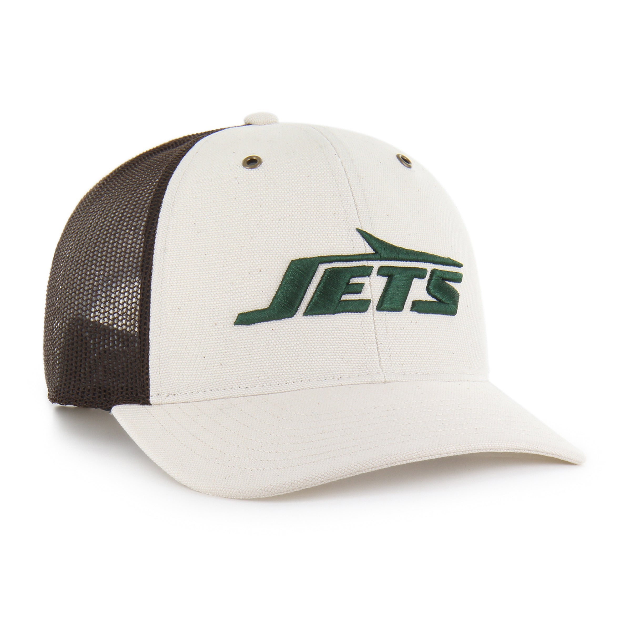 47-brand-new-york-jets-carhartt-trucker-cap-natural image 4