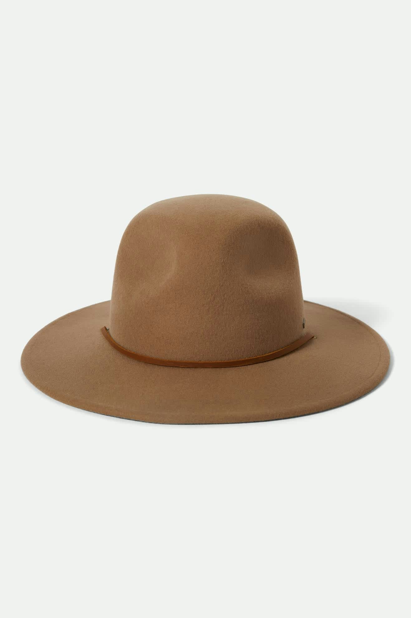 brixton-cedar-fedora-wollhut-khaki-packbar image 3