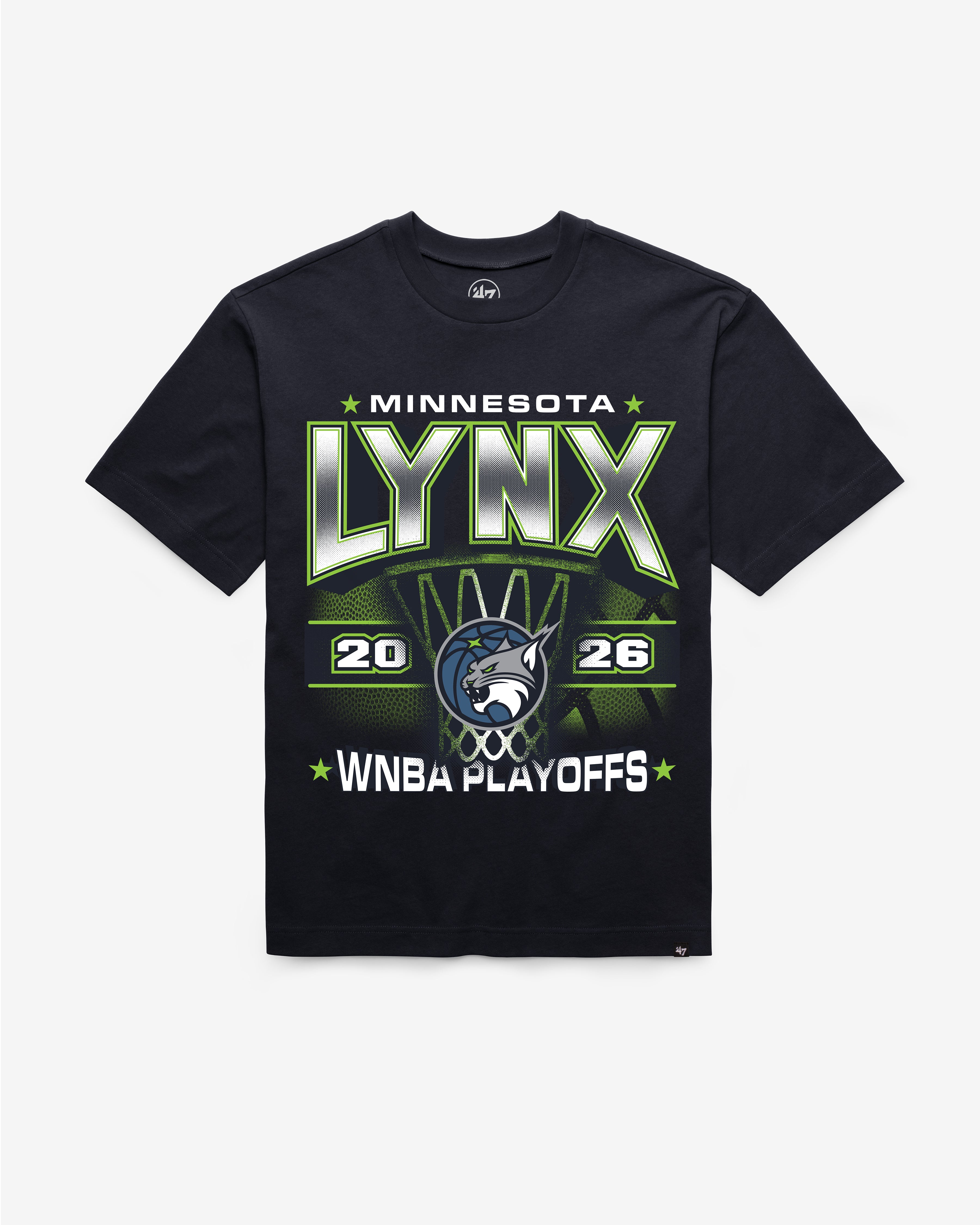 47-foundation-minnesota-lynx-playoff-t-shirt-navy-baumwolle image 1