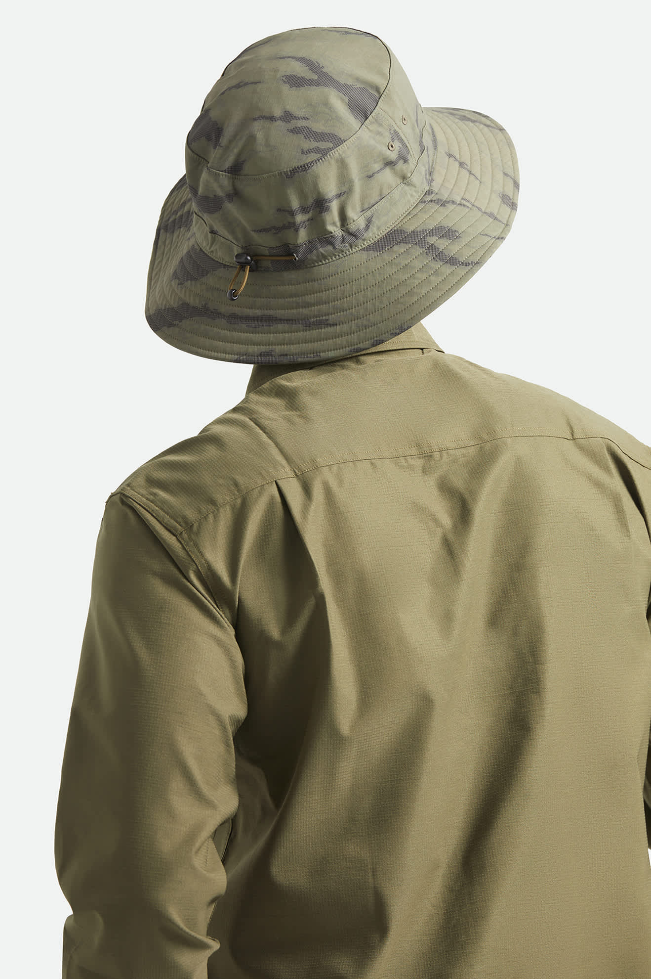 brixton-journey-boonie-hut-olive-tiger-camo-schwimmf-hig image 4