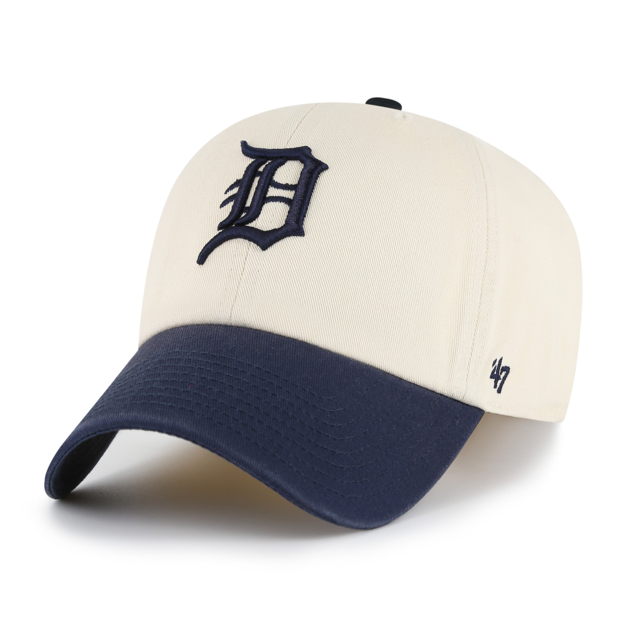 47-clean-up-detroit-tigers-cap-natural-two-tone image 1
