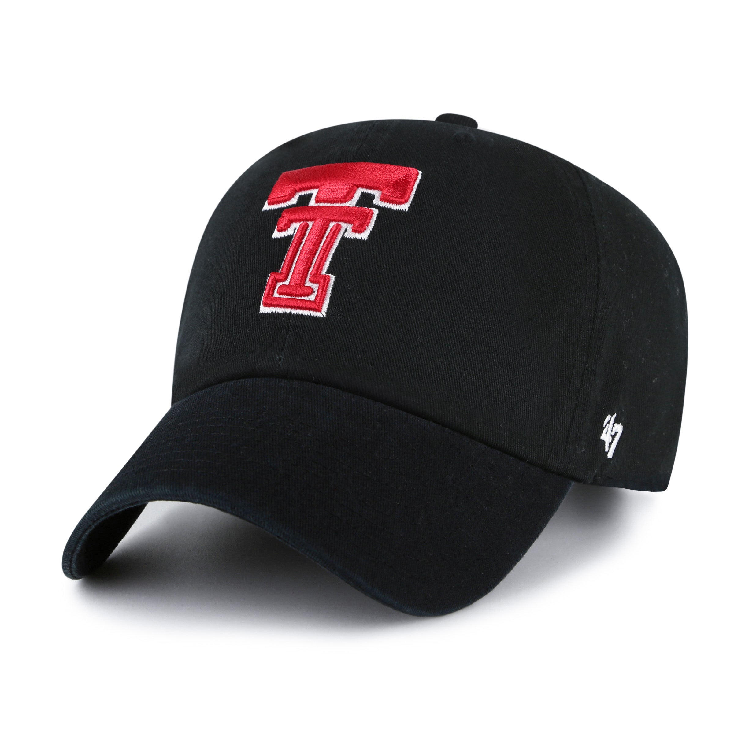 47-clean-up-texas-tech-red-raiders-cap-black-verstellbar image 1