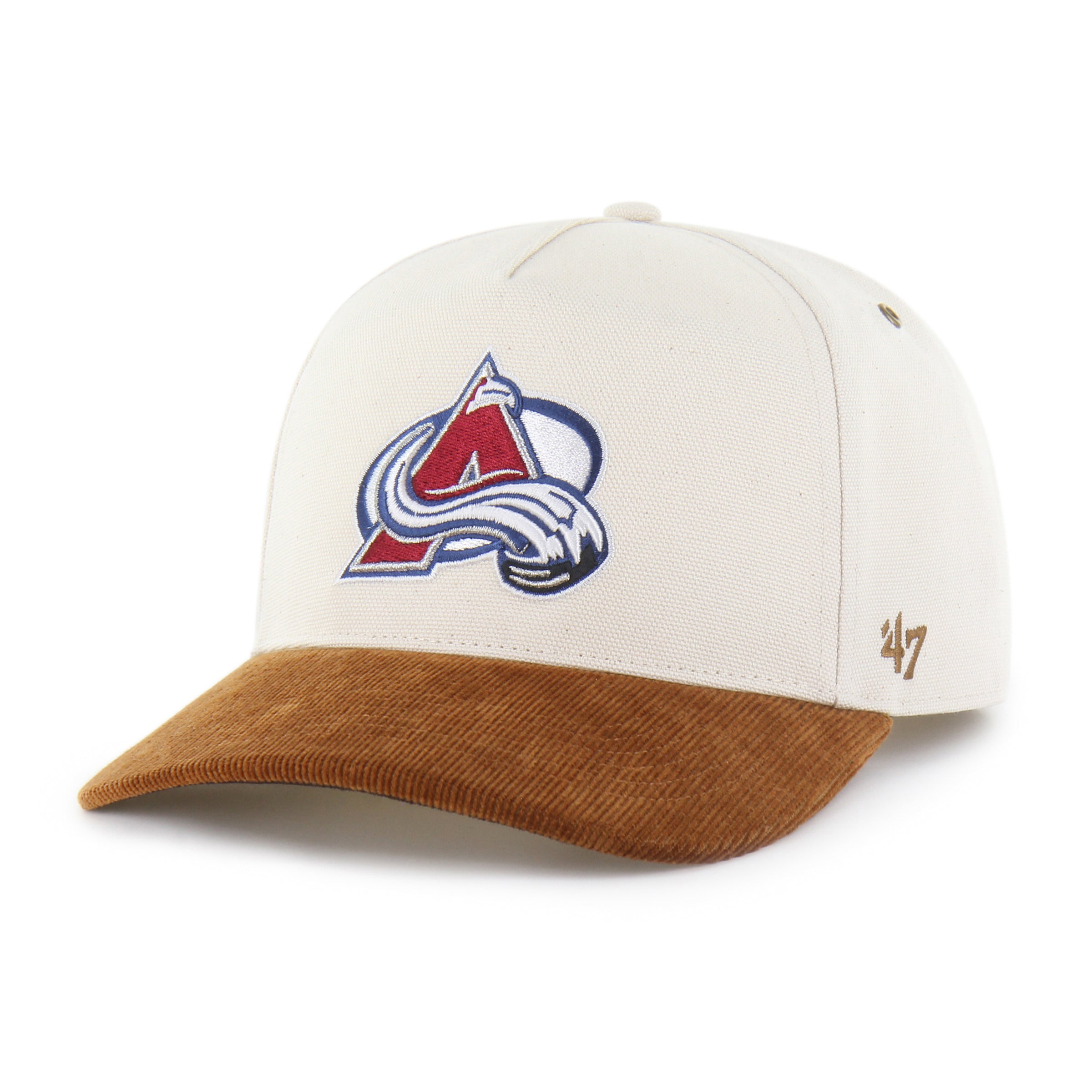 47-hitch-colorado-avalanche-snapback-cap-natural image 1