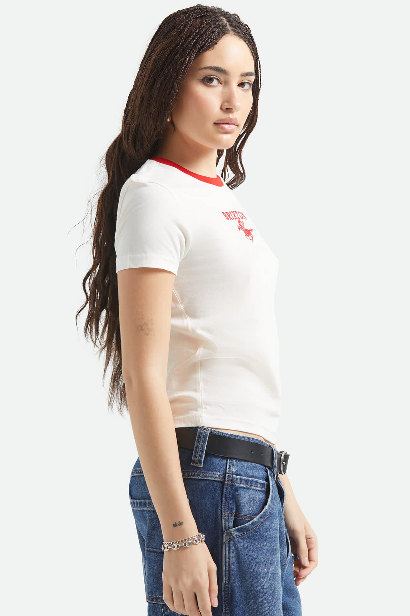 brixton-pegasus-slim-crew-t-shirt-vintage-white-printshirt image 4