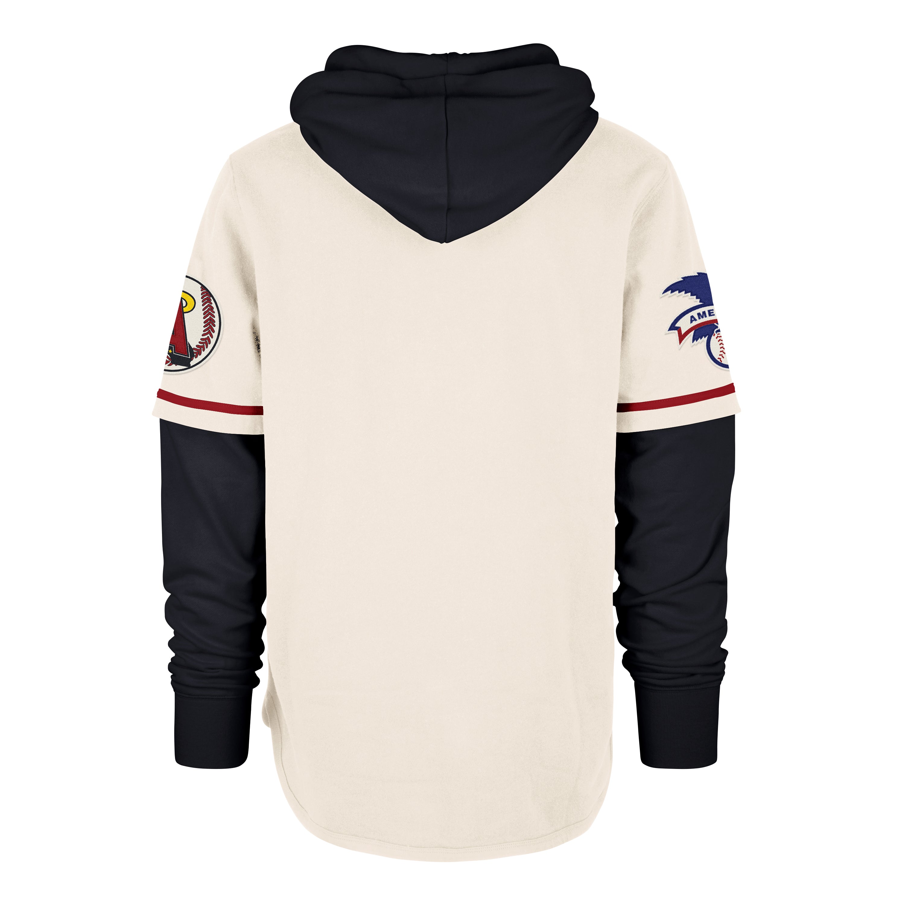 47-trifecta-shortstop-pullover-los-angeles-angels-hoodie-cream image 2