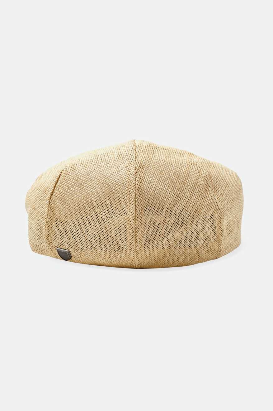 brixton-hooligan-flat-cap-natural-straw-stroh image 2