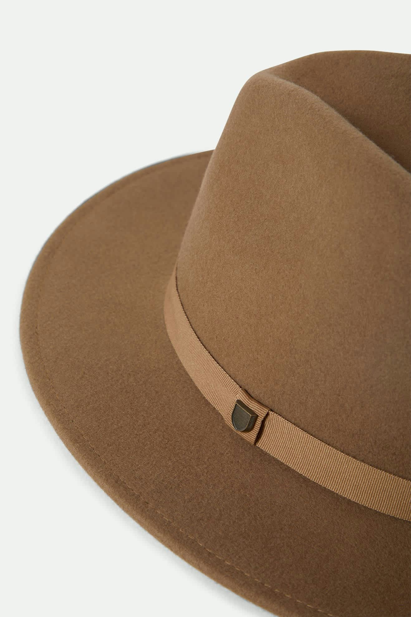 brixton-messer-fedora-khaki-wollfilz-packable-reisehut image 6