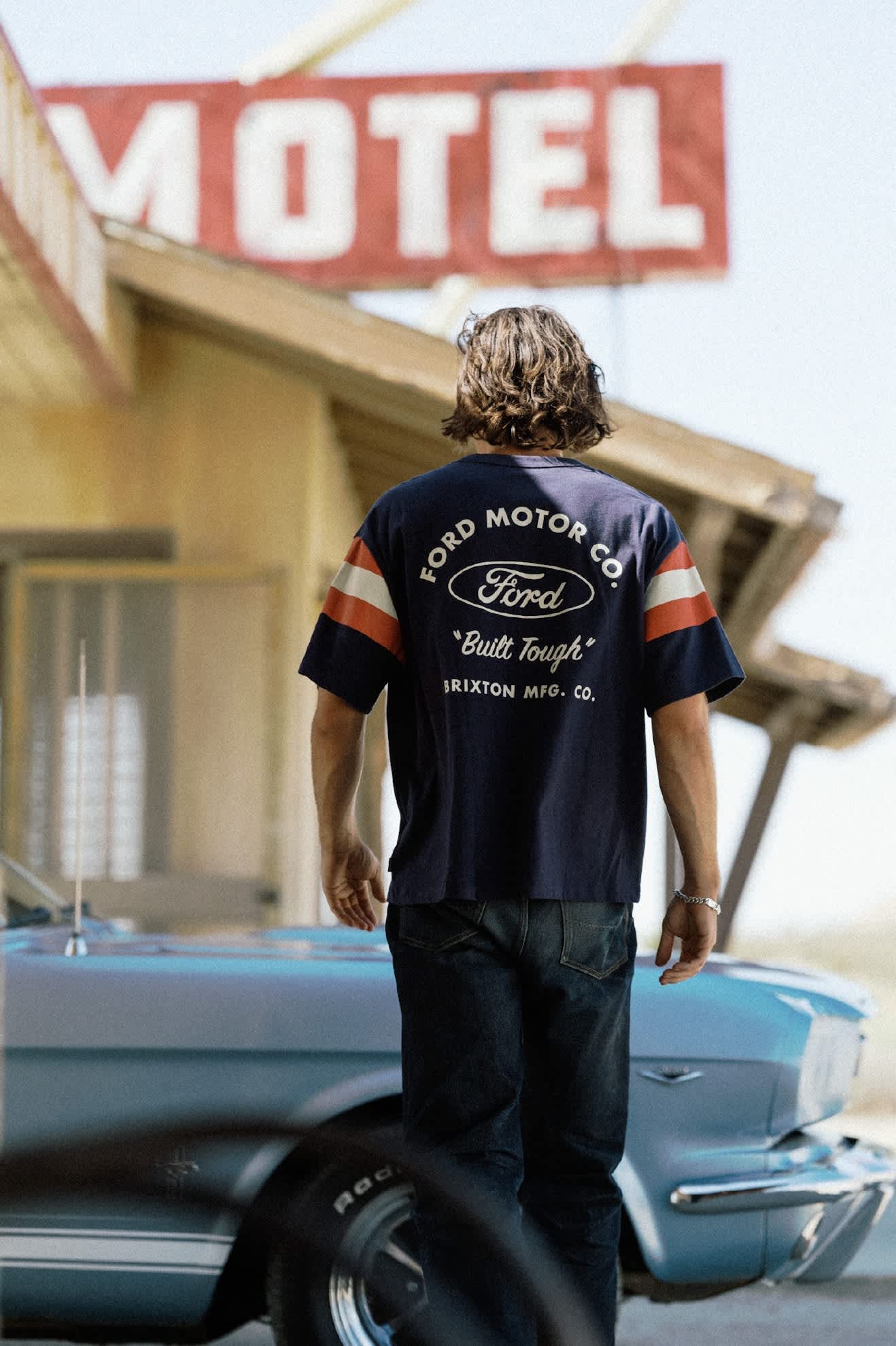 brixton-ford-built-tough-jersey-t-shirt-navy-baumwolle image 7