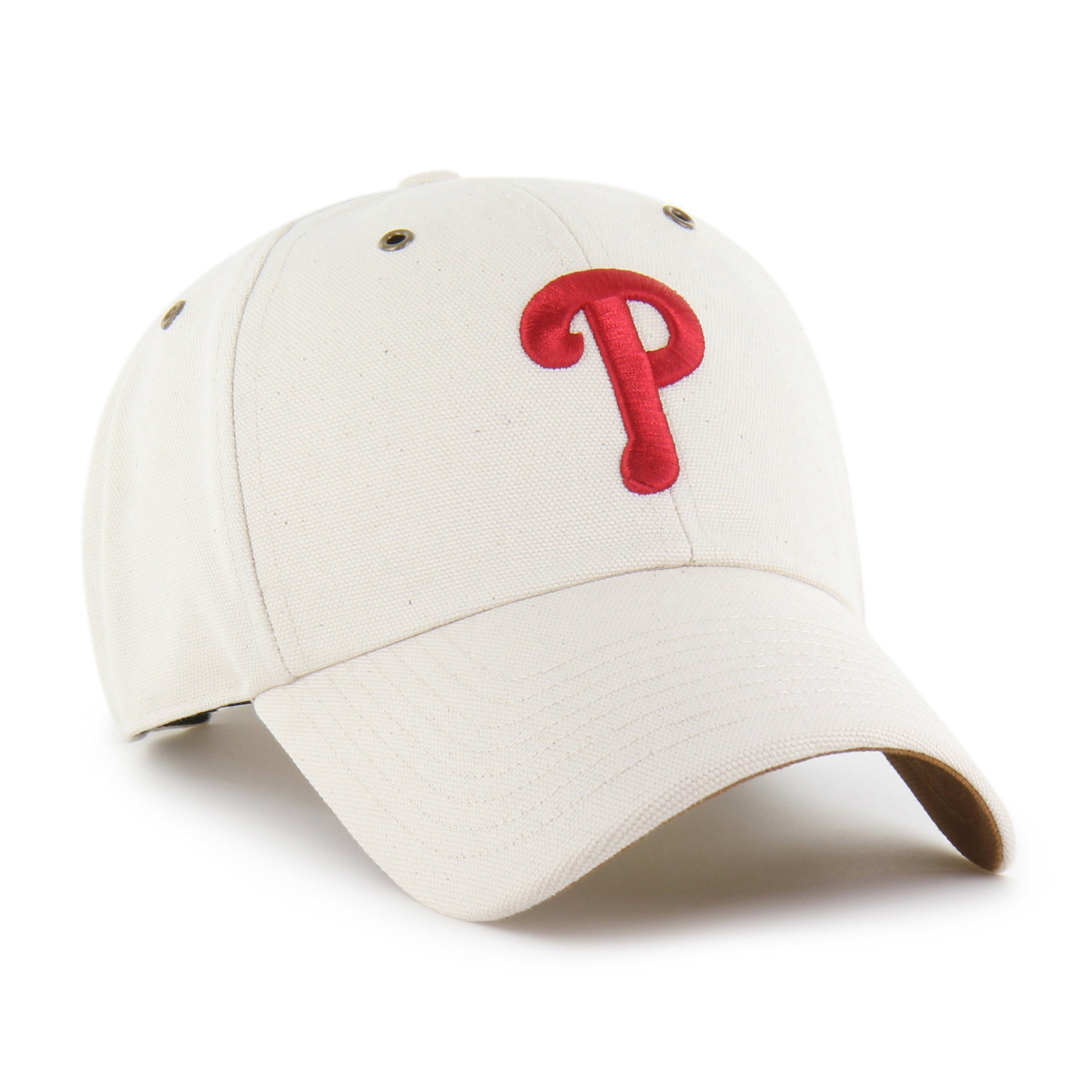 47-clean-up-philadelphia-phillies-carhartt-cap-natural-verstellbar image 4