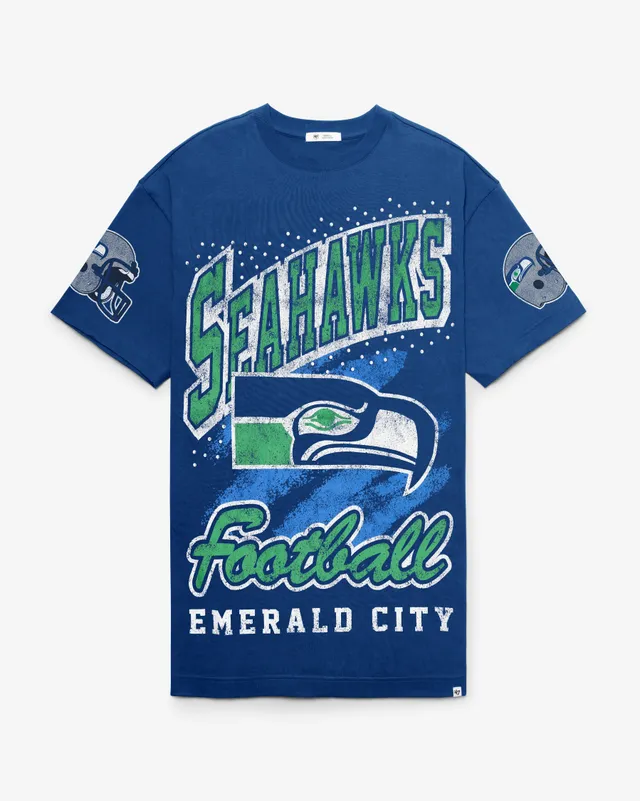 47-foundation-seattle-seahawks-t-shirt-kleid-damen-royal image 1
