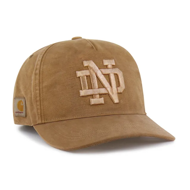 47-brand-notre-dame-hitch-cap-carhartt-brown-snapback image 1