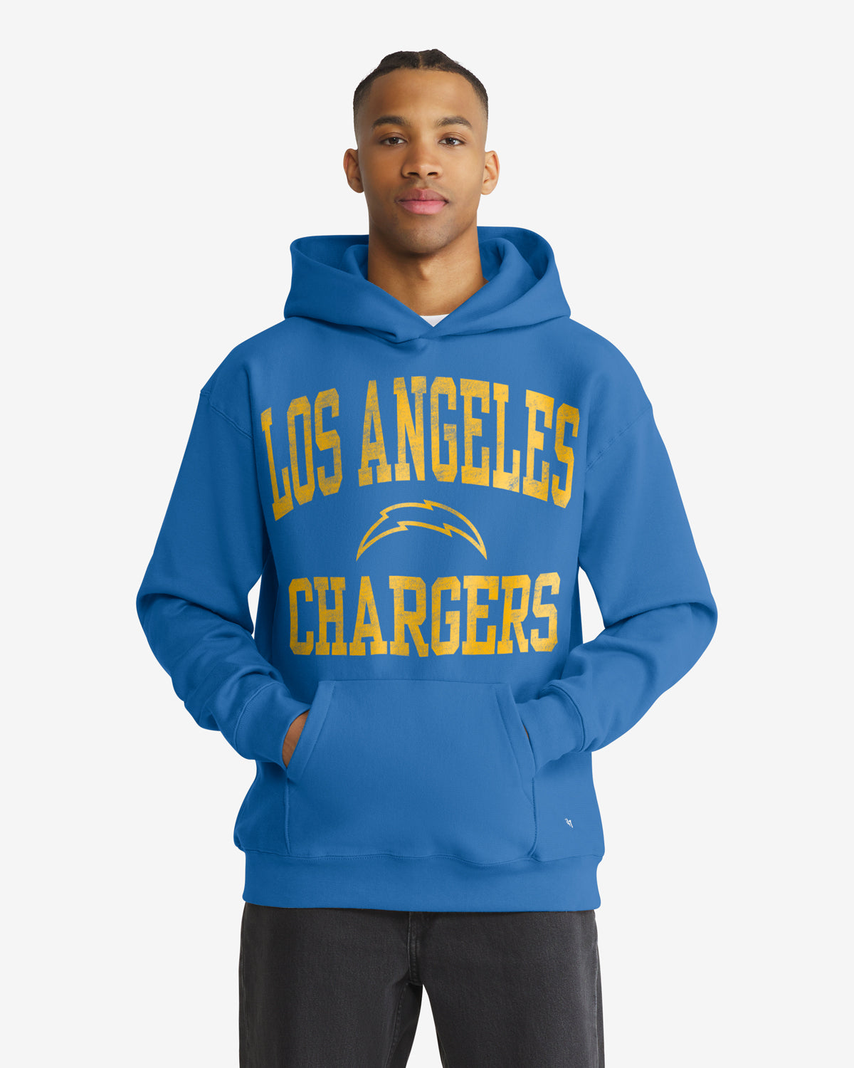 47-foundation-chargers-campus-stack-hoodie-herren-blau-raz image 1