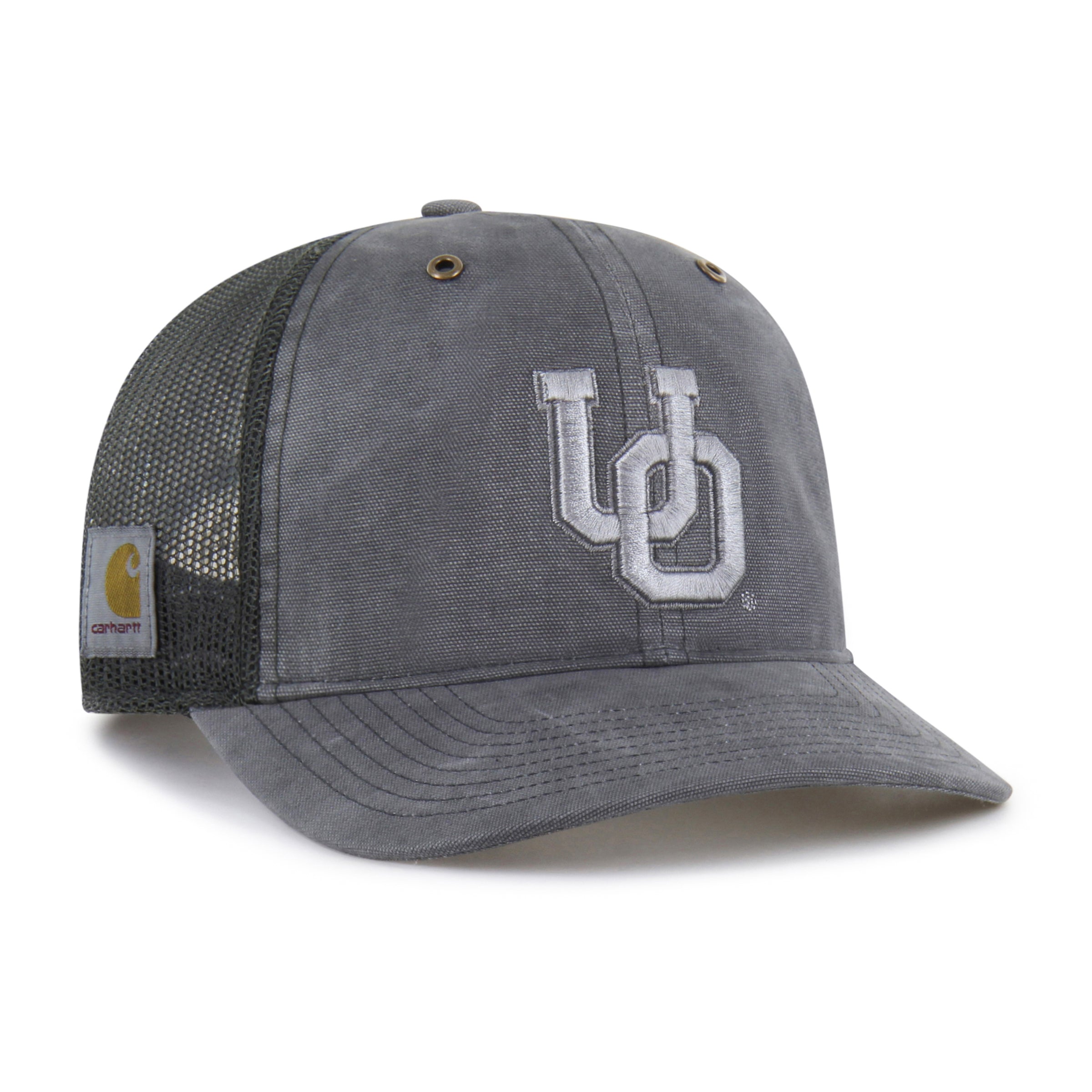 47-trucker-oregon-ducks-carhartt-dyed-cap-schwarz-osf-snapback image 1