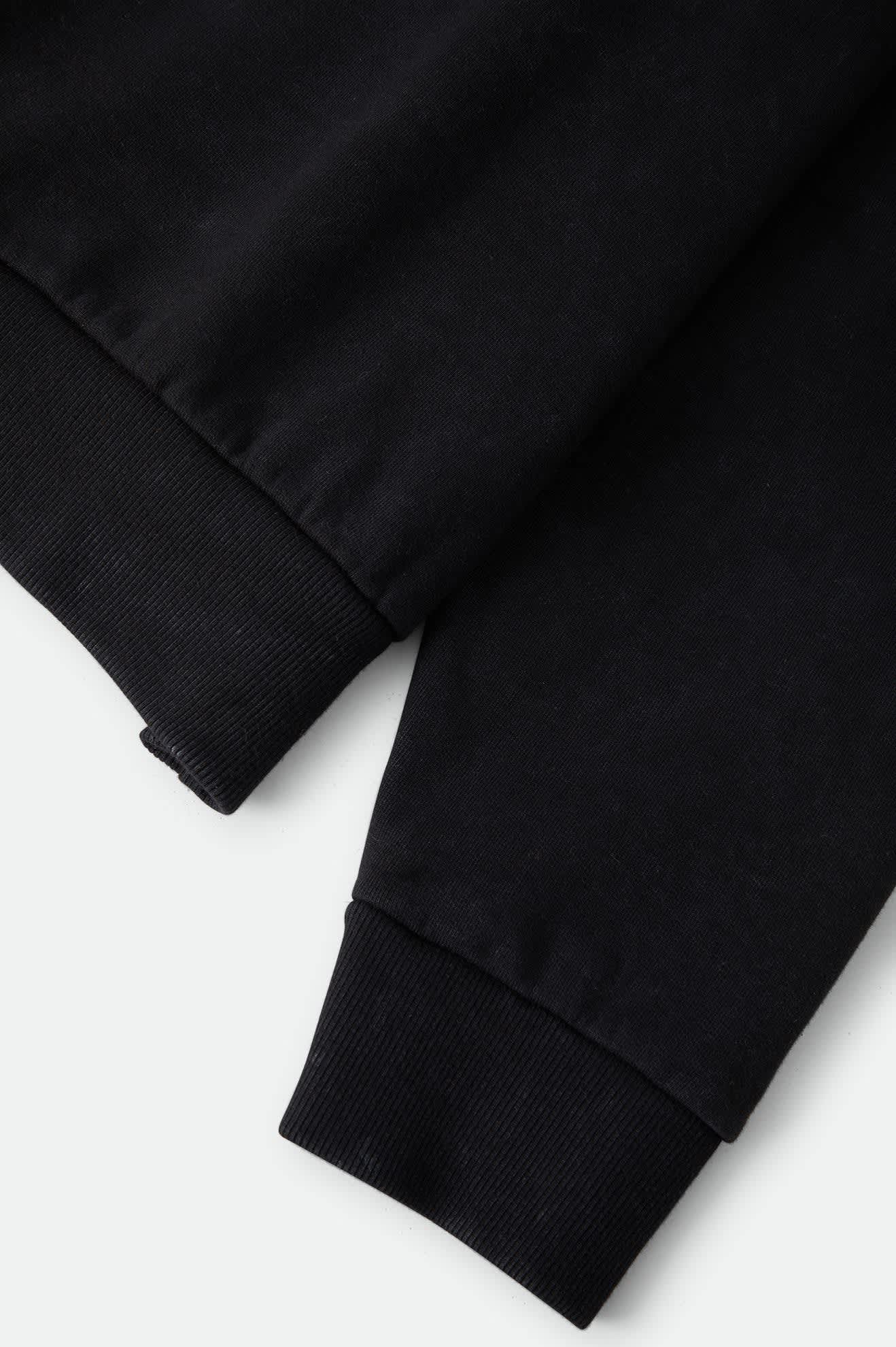 brixton-baseline-crew-fleece-sweatshirt-schwarz image 4