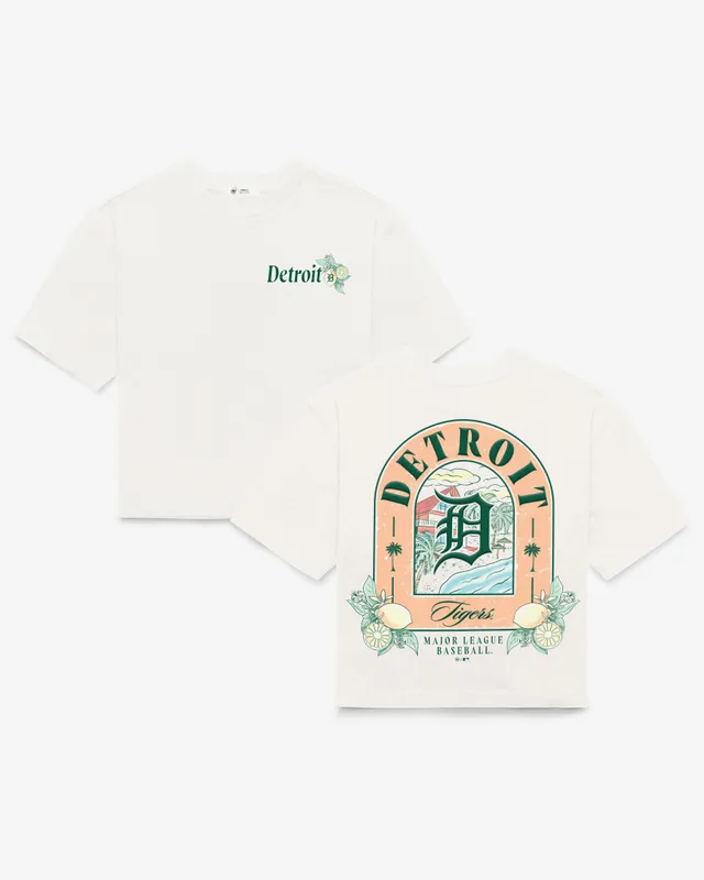 47-reed-city-detroit-tigers-t-shirt-damen-sandstone-cropped image 1