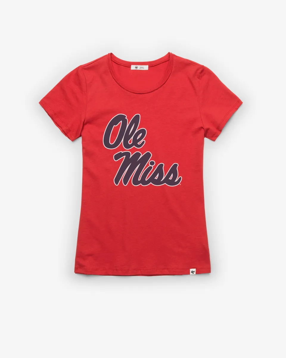 47-foundation-ole-miss-rebels-frankie-t-shirt-damen-rot image 1