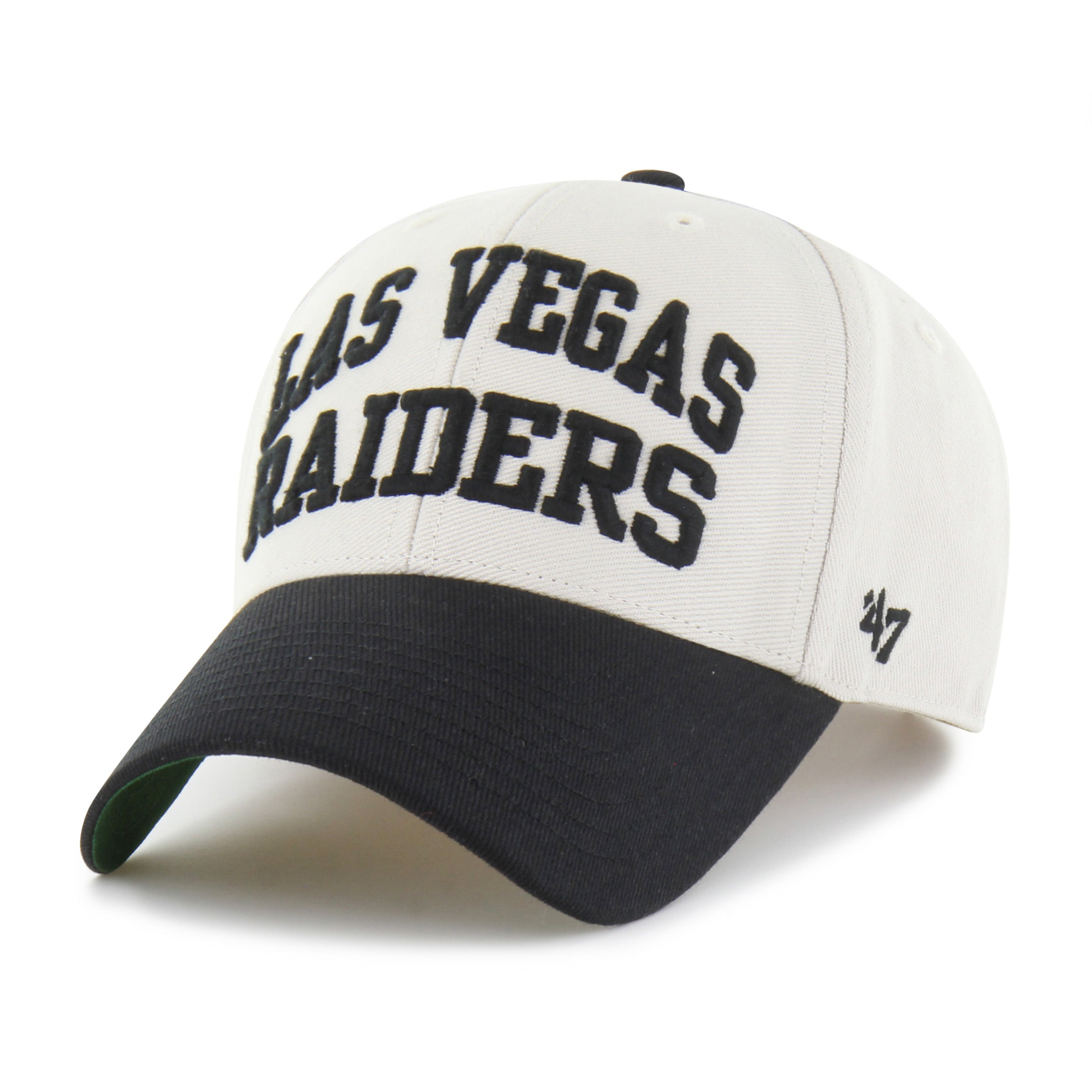 47-brand-las-vegas-raiders-broke-line-mvp-cap-bone-herren image 1