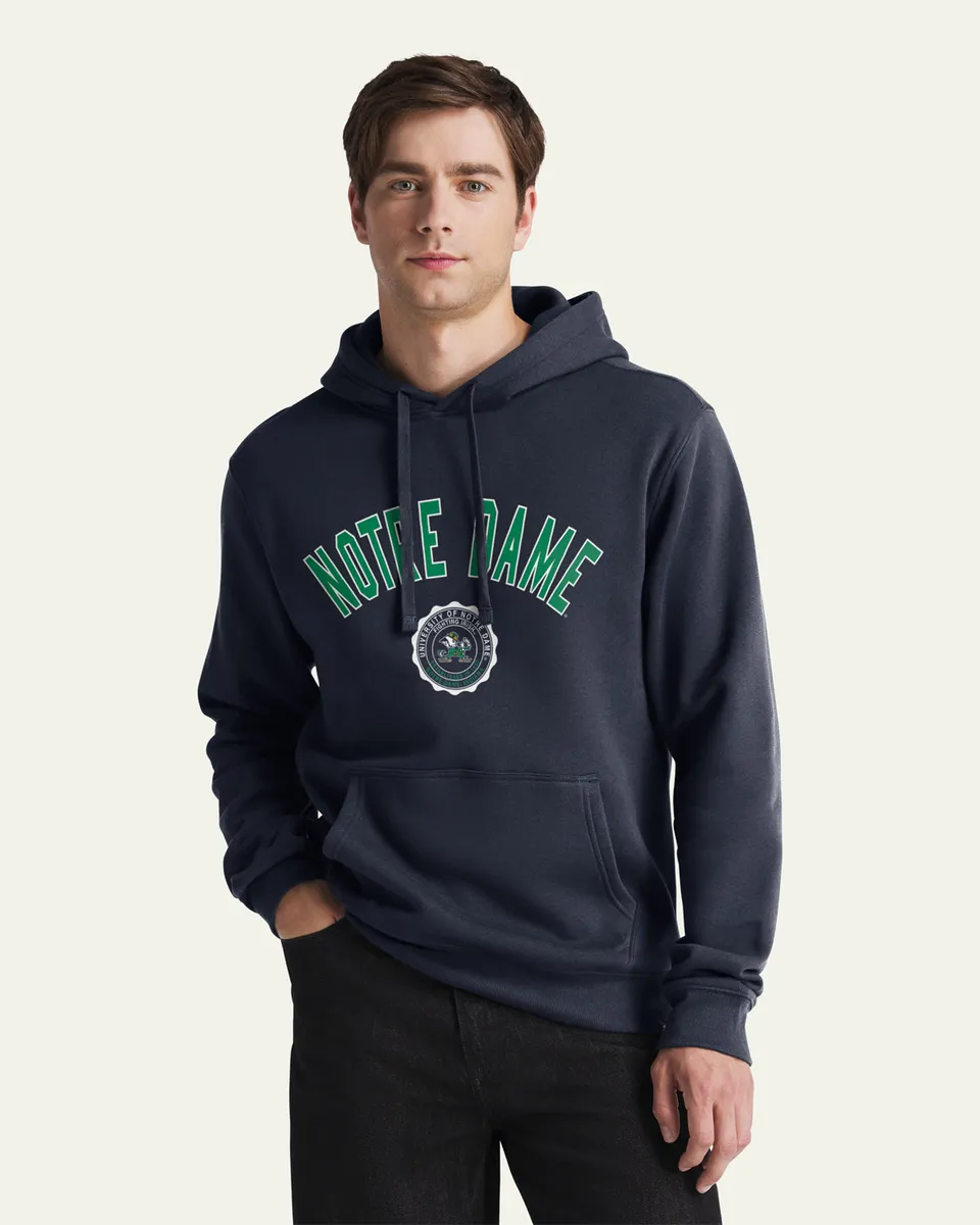47-headline-crew-notre-dame-crest-bend-hoodie-navy image 1